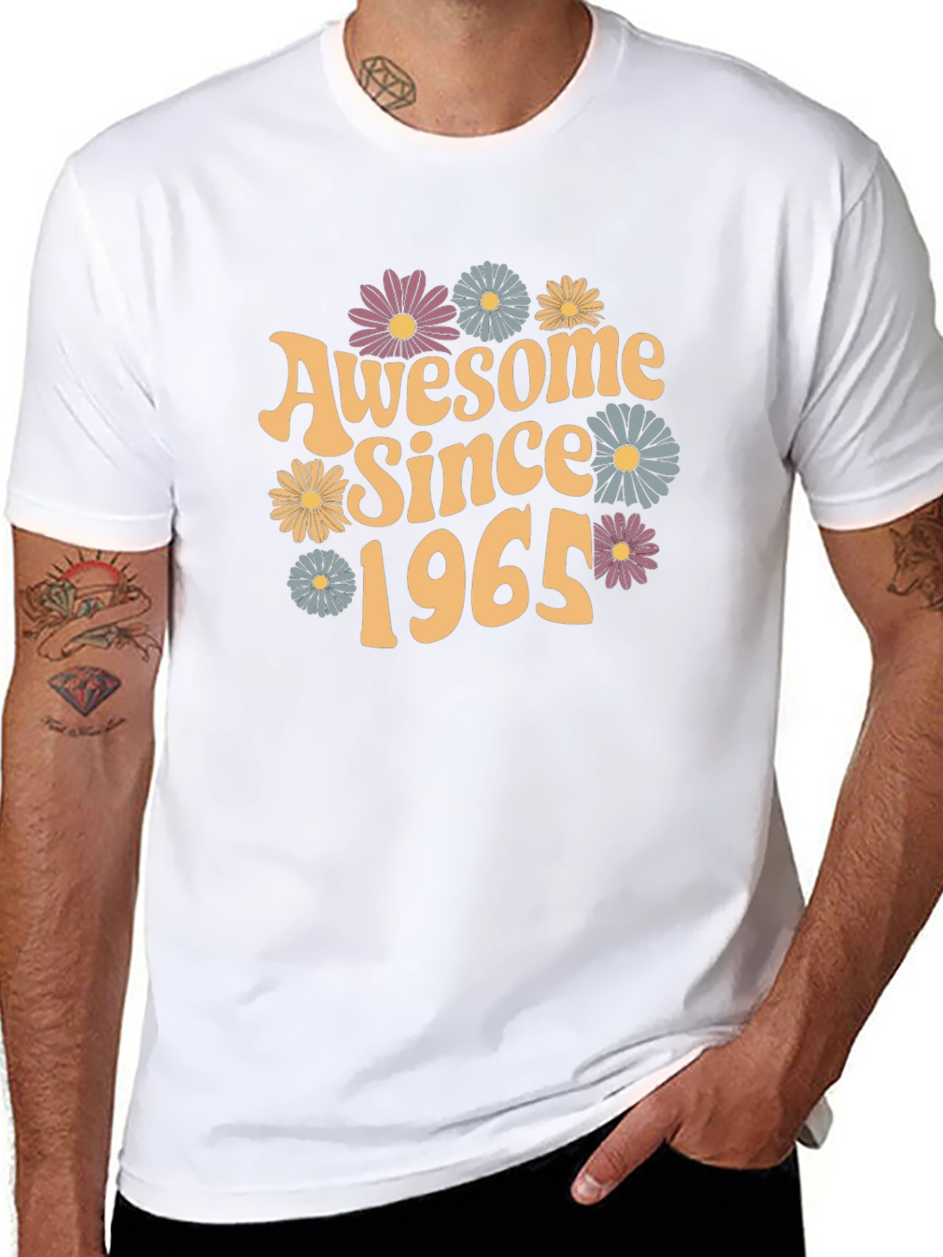 Awesome Since 1965 Graphic T-Shirt