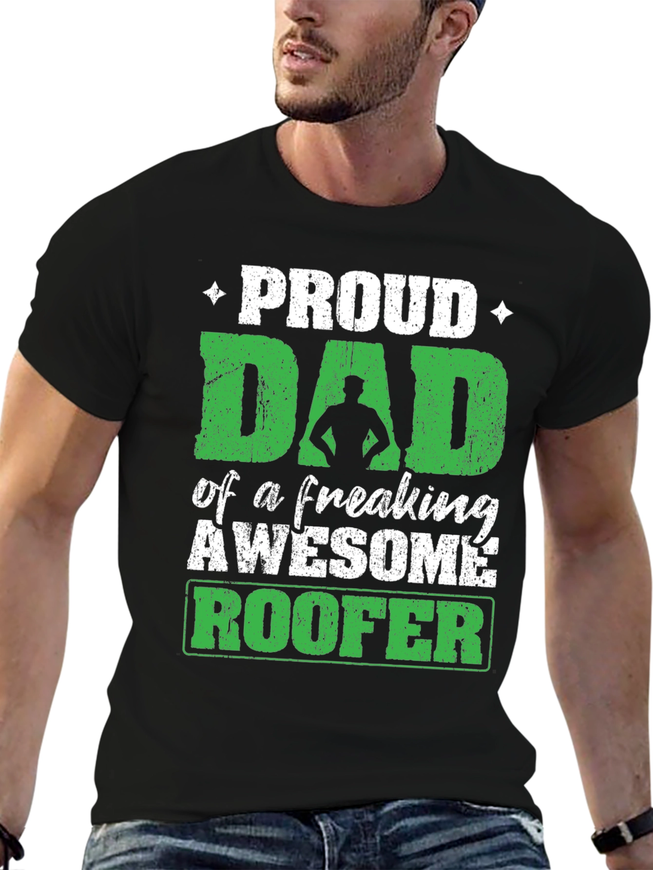 Proud Dad of an Awesome Roofer T-Shirt