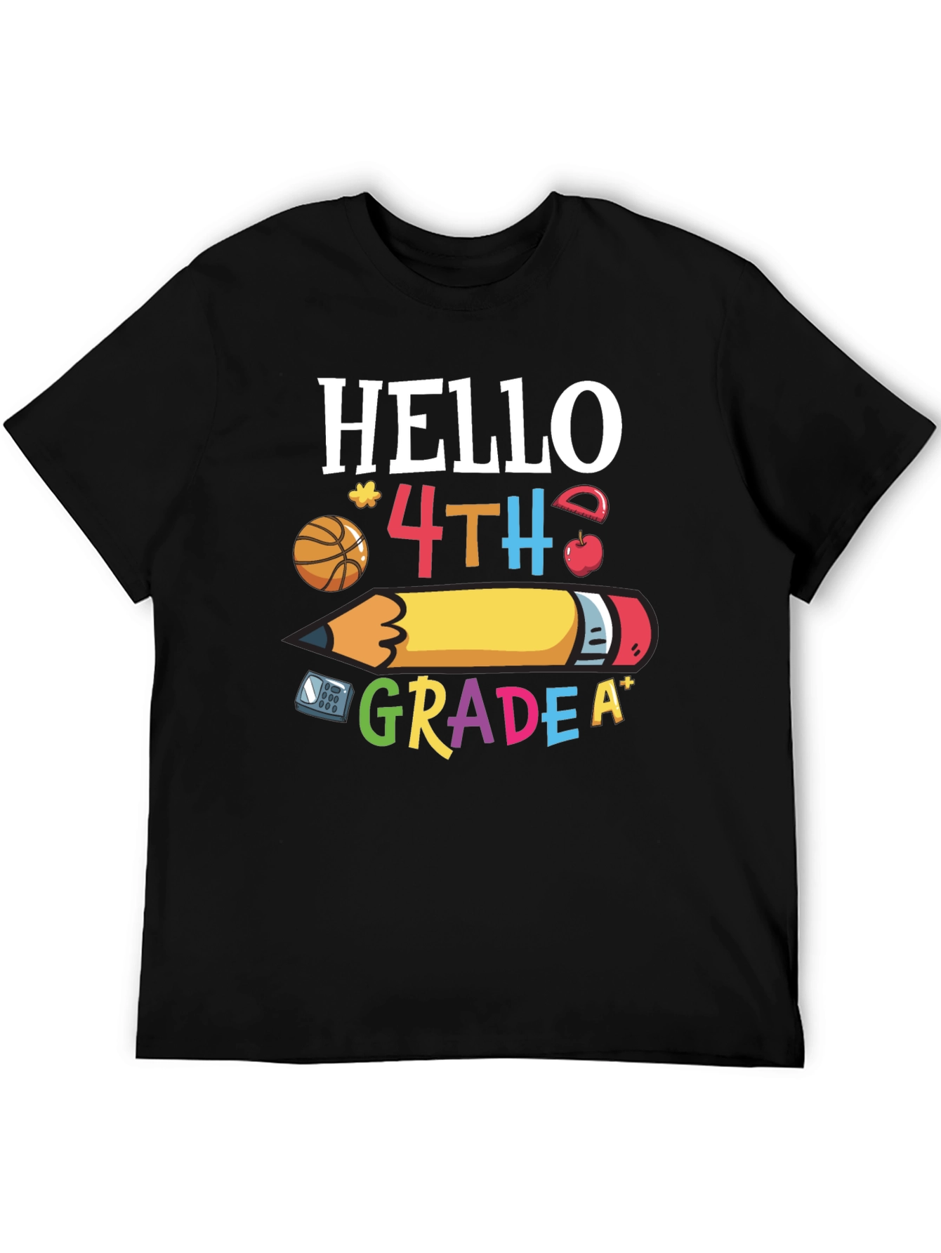 Hello 4th Grade T-Shirt - Back to School