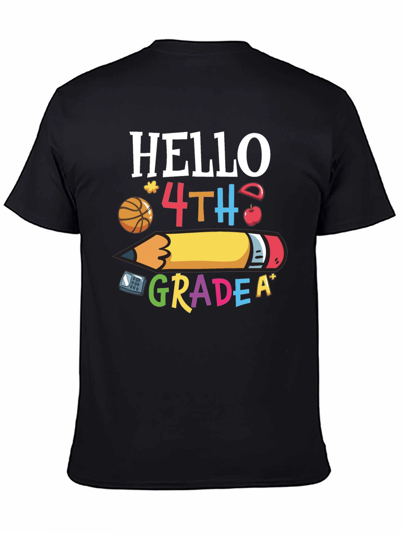 Hello 4th Grade T-Shirt - Back to School