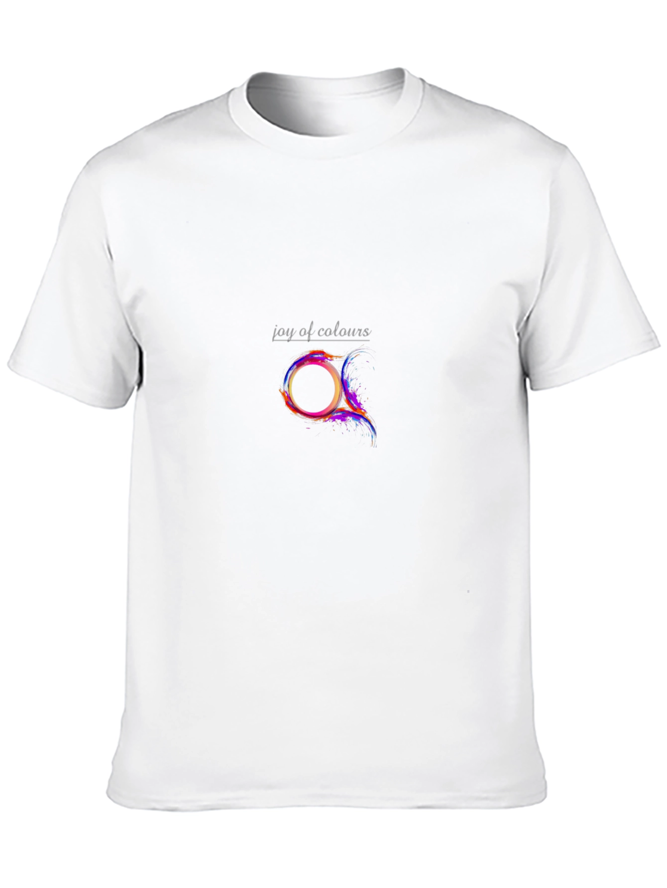 Joy of Colours Black T-Shirt