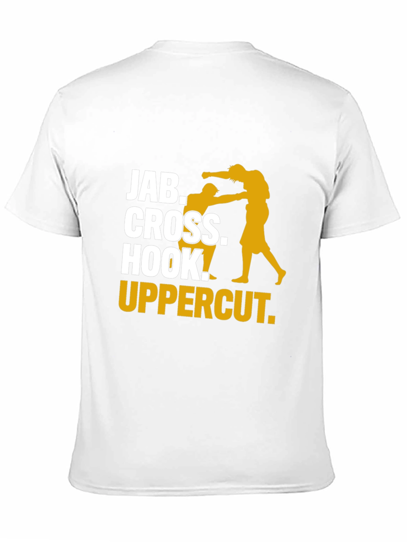 Boxing Moves Graphic Tee - Jab Cross Hook Uppercut