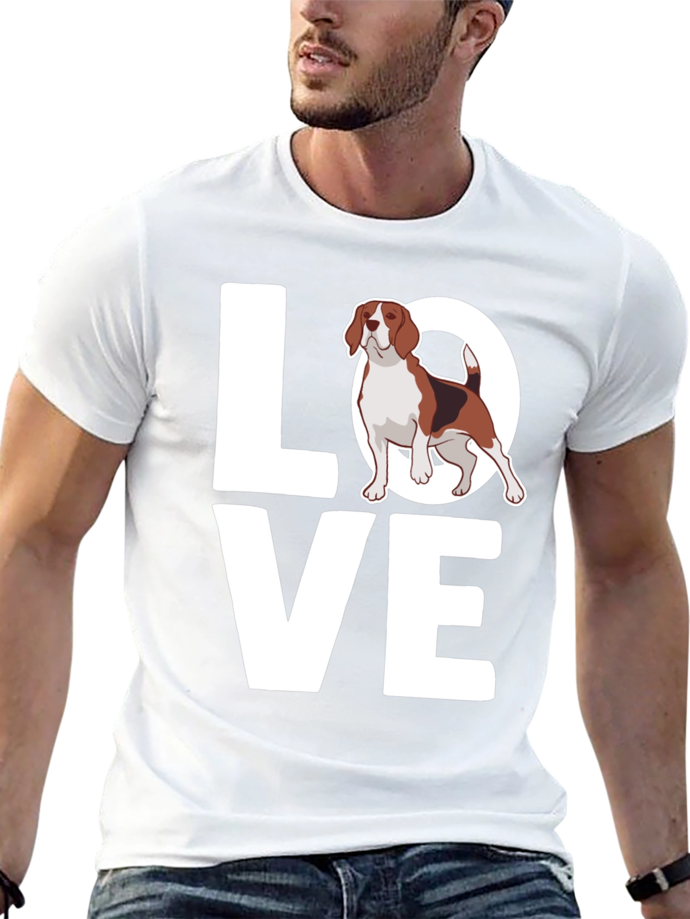 Beagle Love T-Shirt - Dog Lover Tee