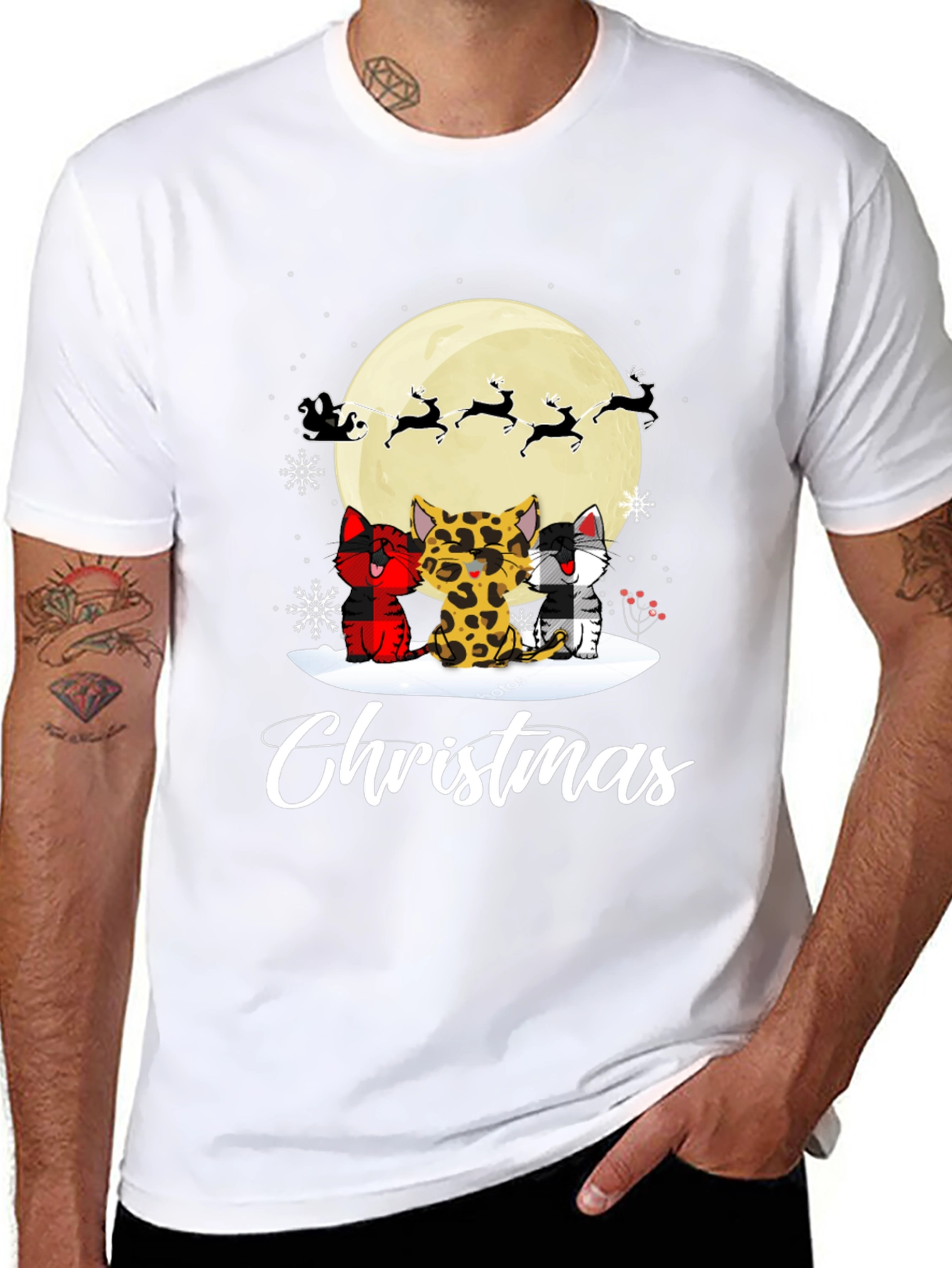 Christmas Cats T-Shirt