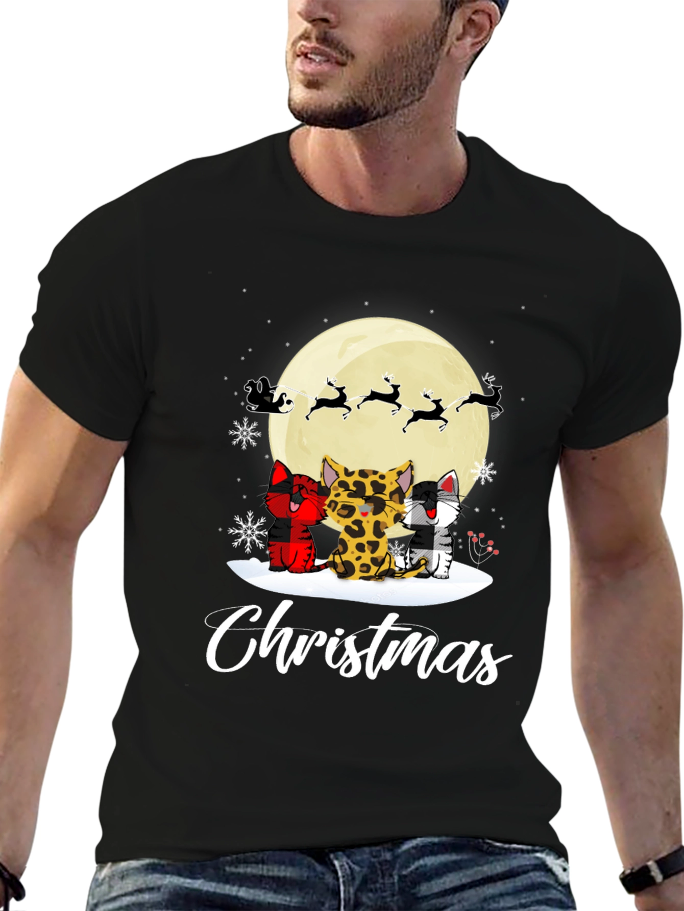 Christmas Cats T-Shirt