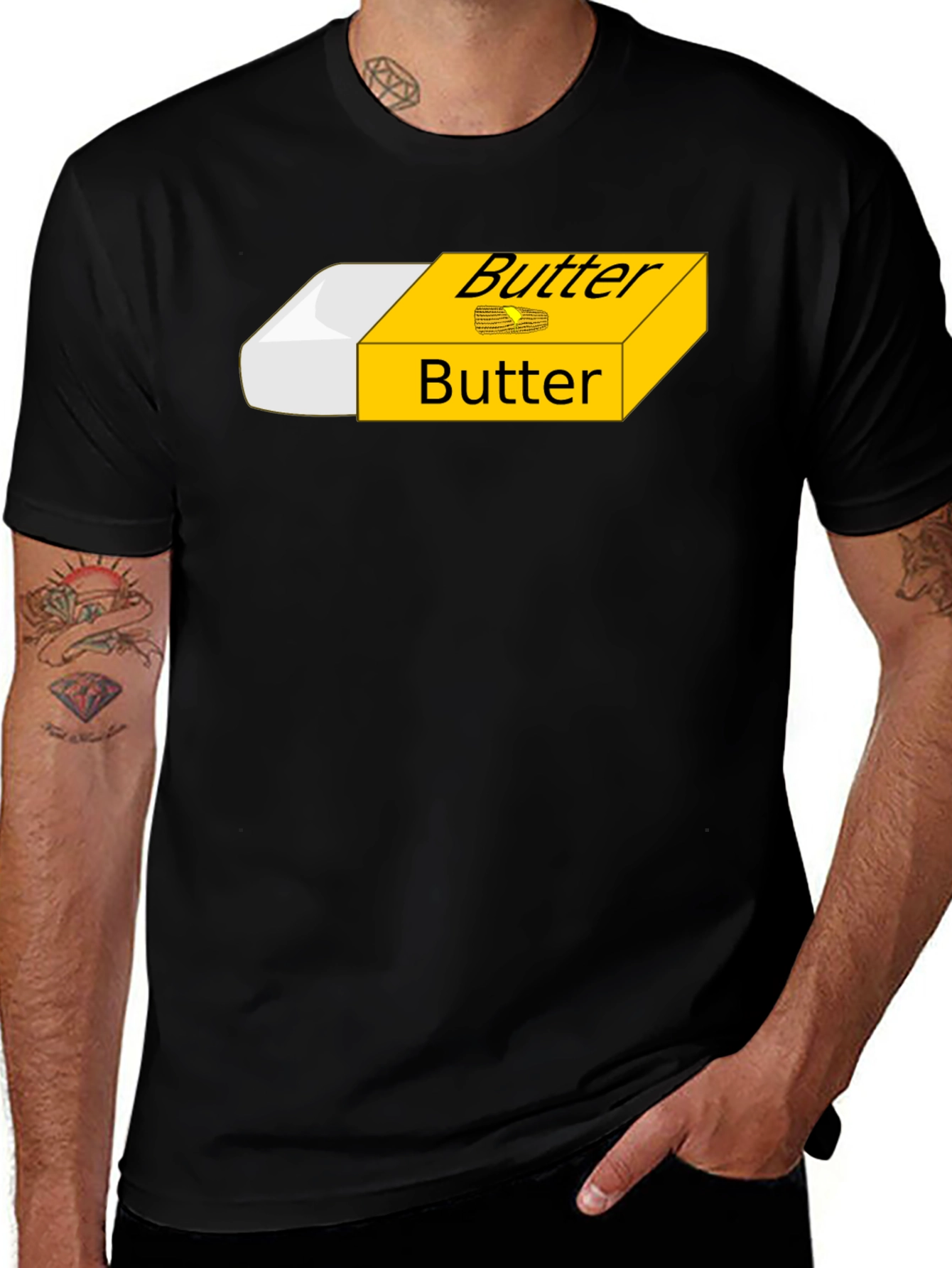 Butter Graphic T-Shirt - Unisex Tee