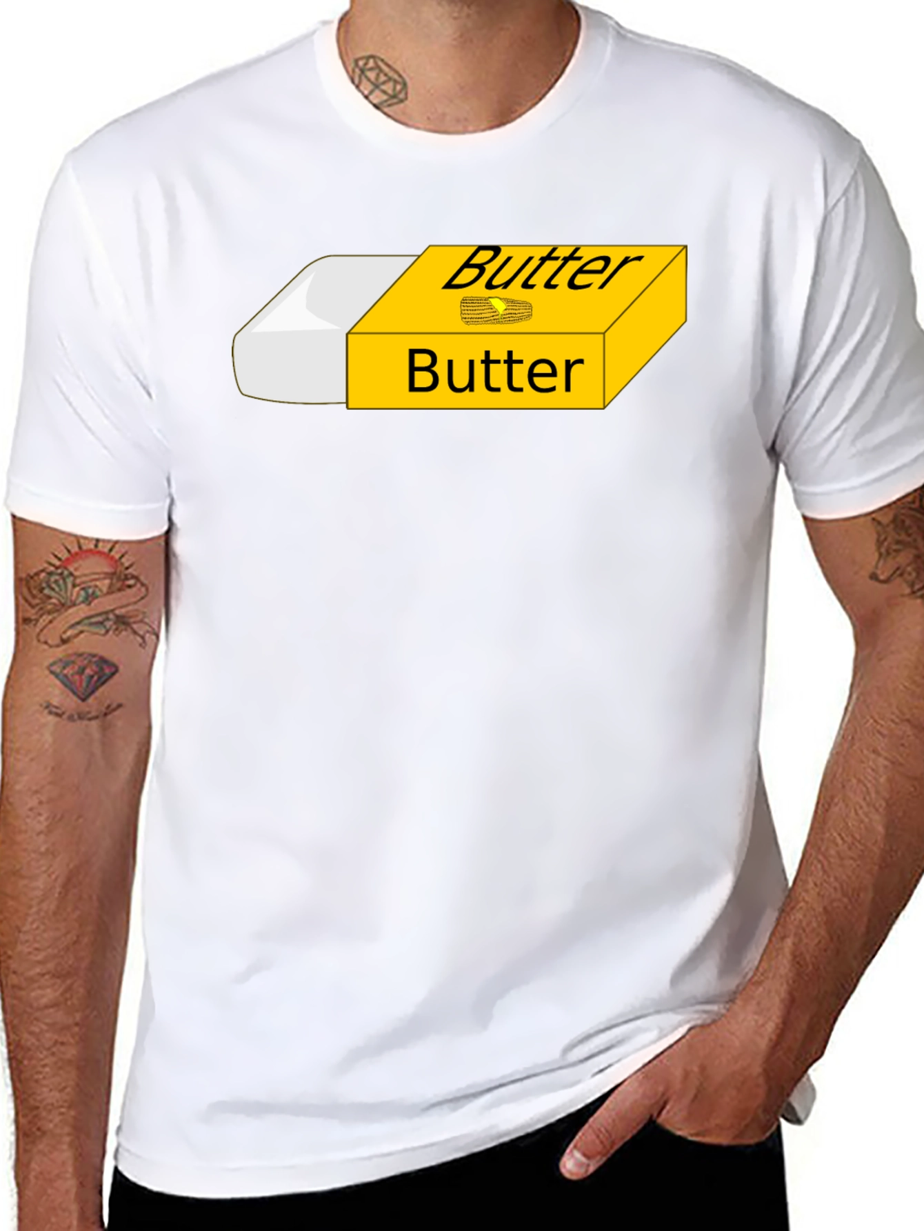 Butter Graphic T-Shirt - Unisex Tee