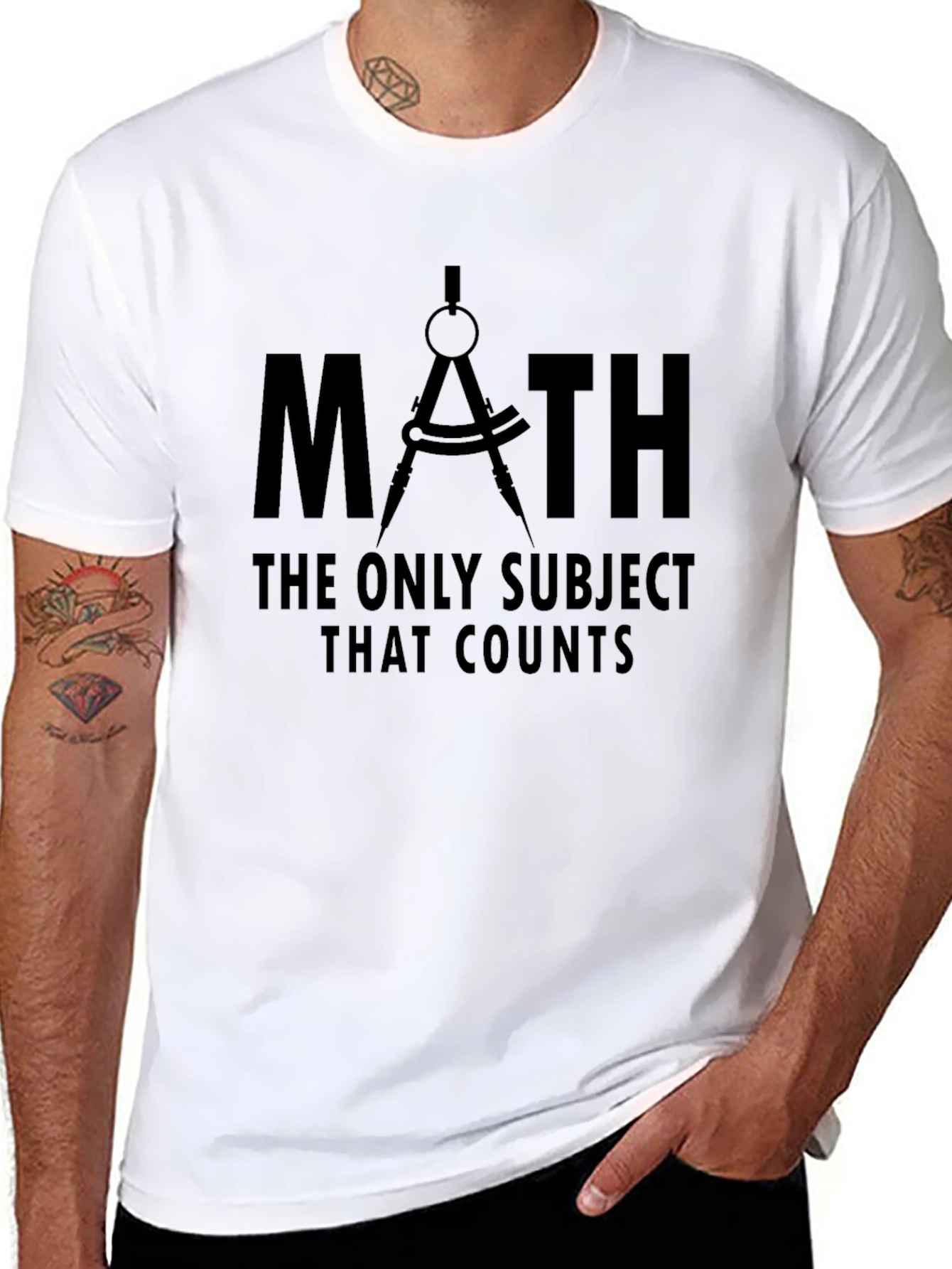 Math - The Only Subject That Counts T-Shirt