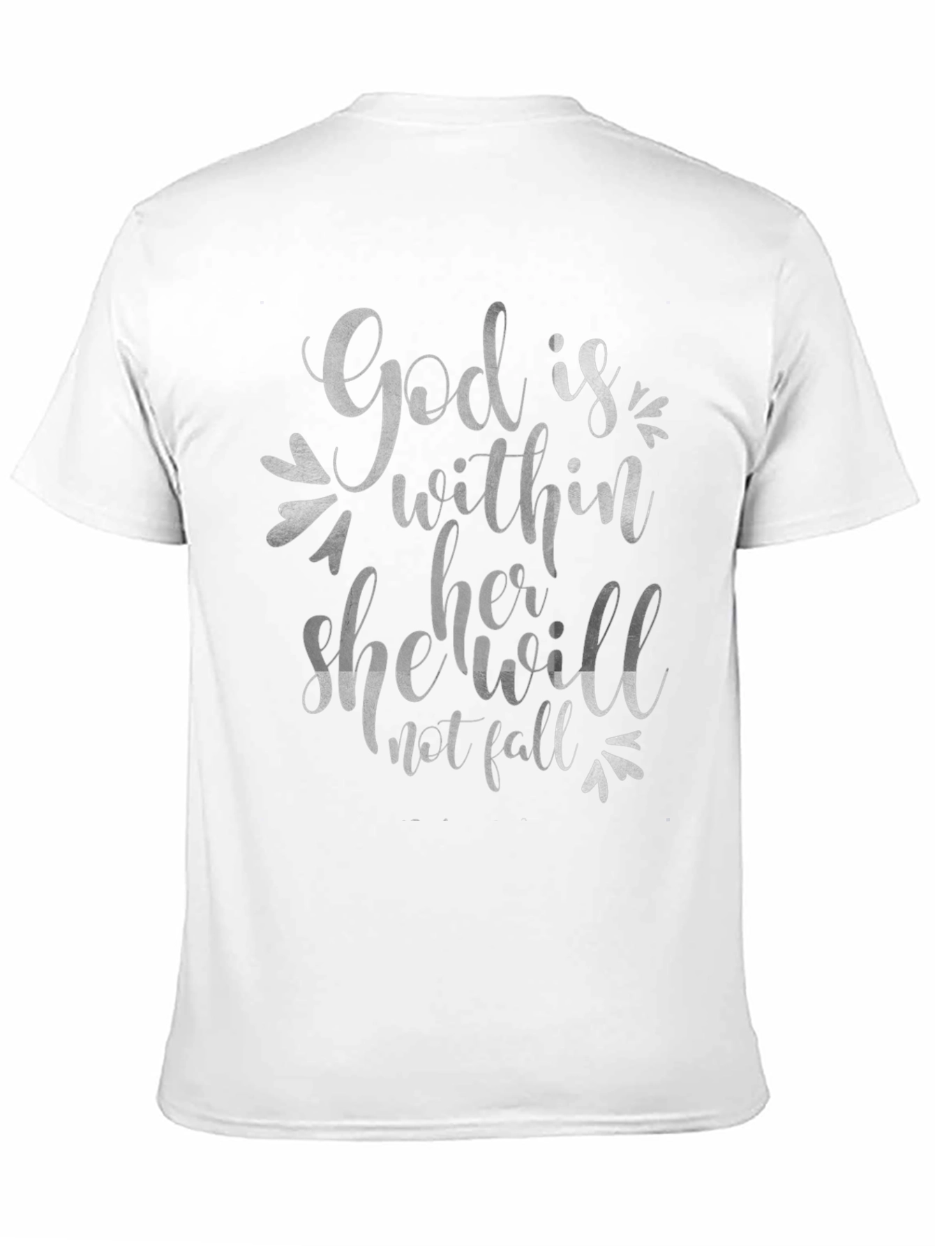 God is Within Her T-Shirt - Faith Inspired Tee