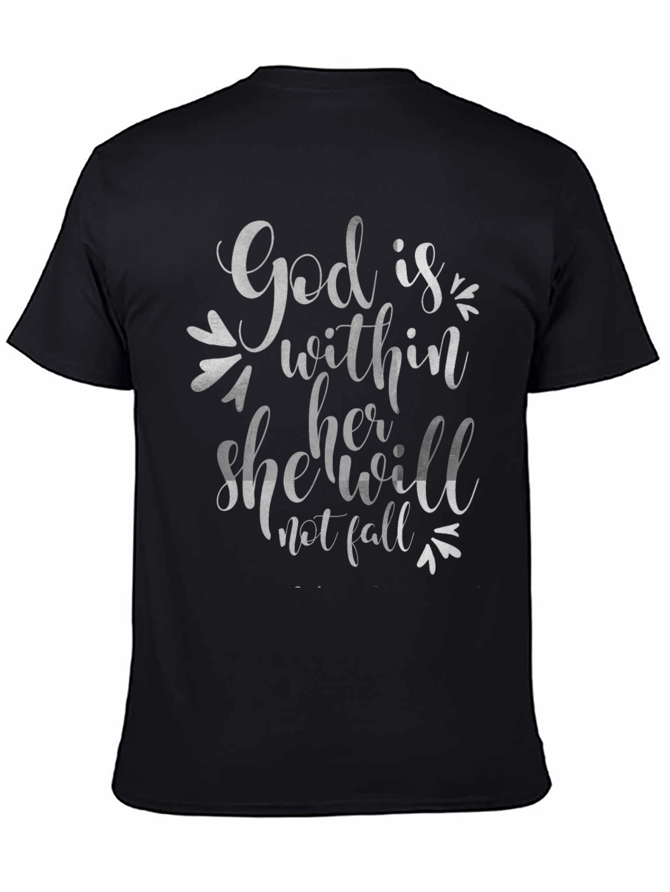 God is Within Her T-Shirt - Faith Inspired Tee