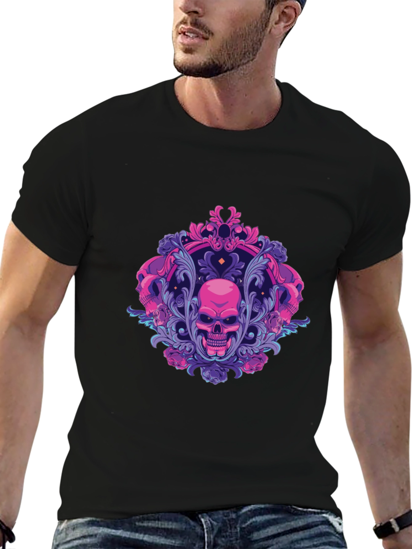 Skull Crown Graphic T-Shirt