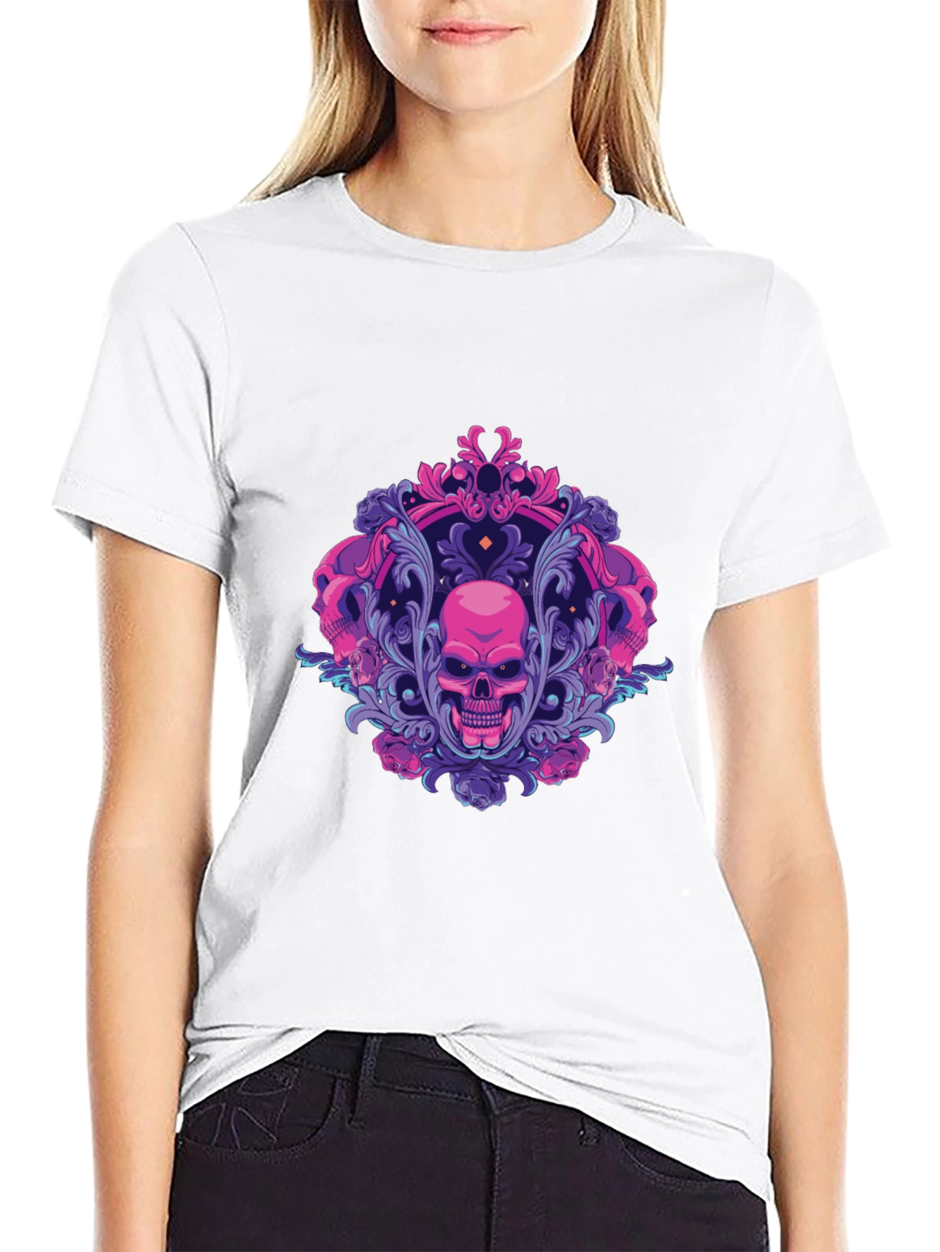Skull Crown Graphic T-Shirt