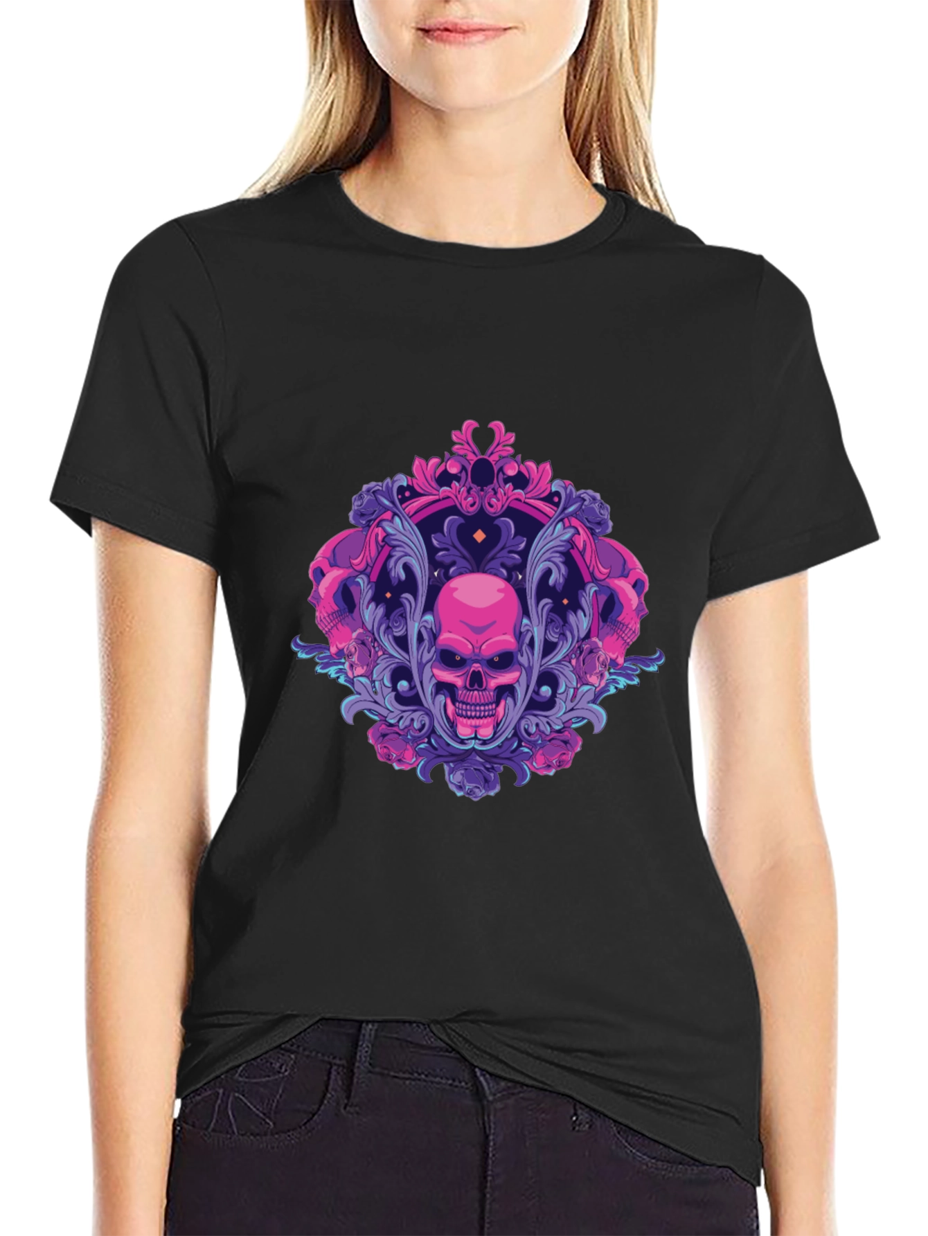 Skull Crown Graphic T-Shirt