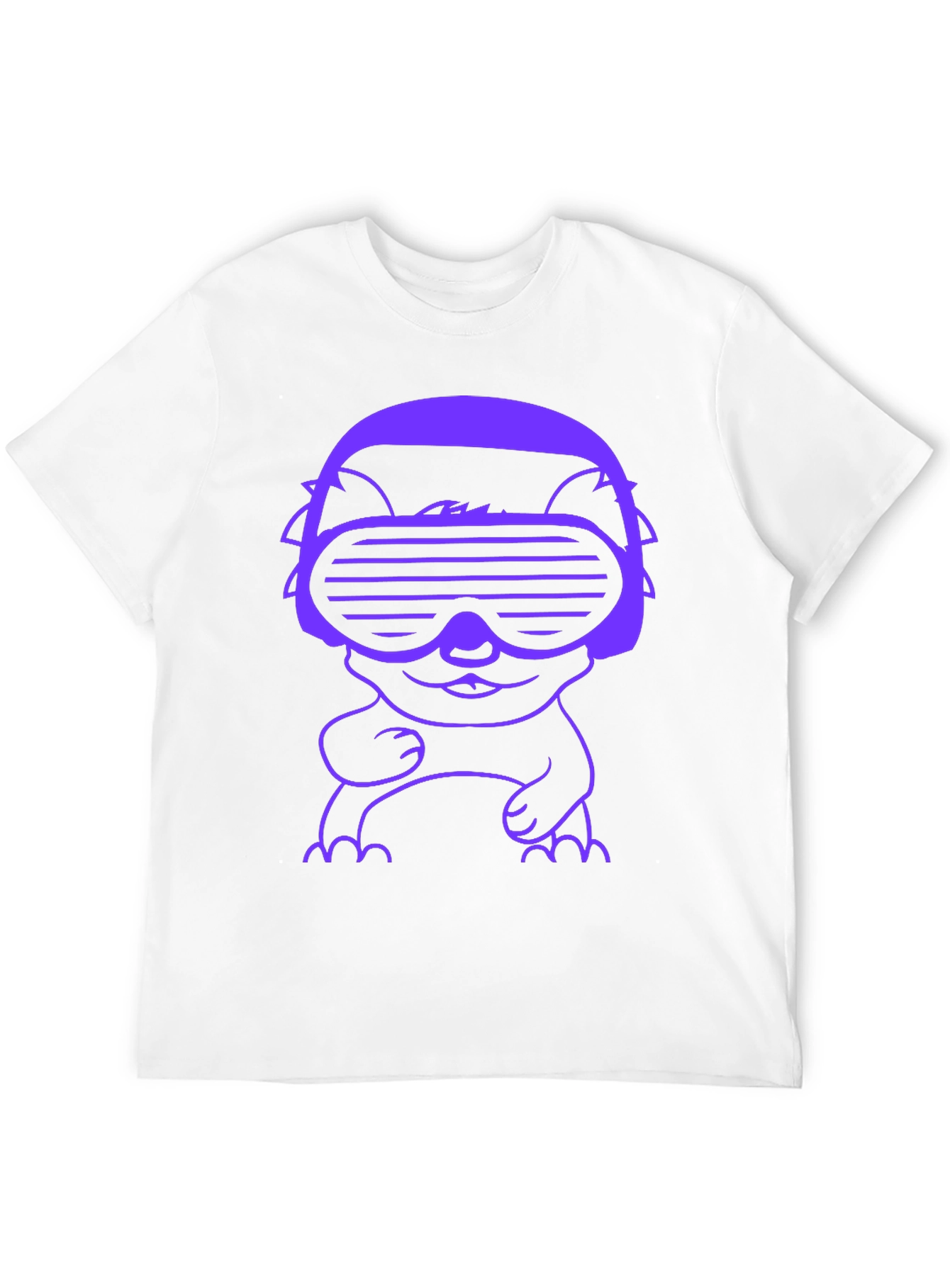 Cyberpunk Cat T-Shirt - Retro Gamer Style