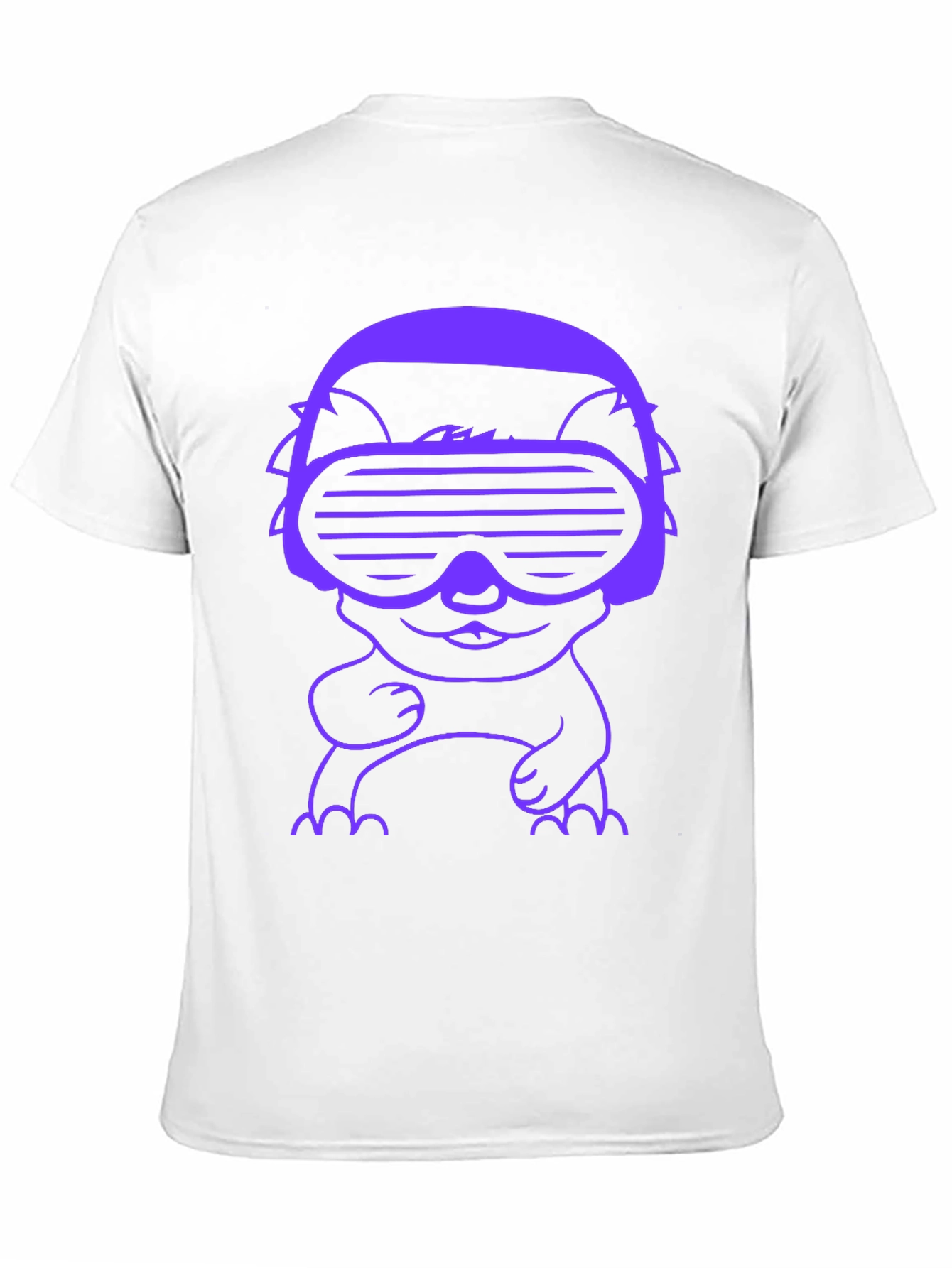 Cyberpunk Cat T-Shirt - Retro Gamer Style