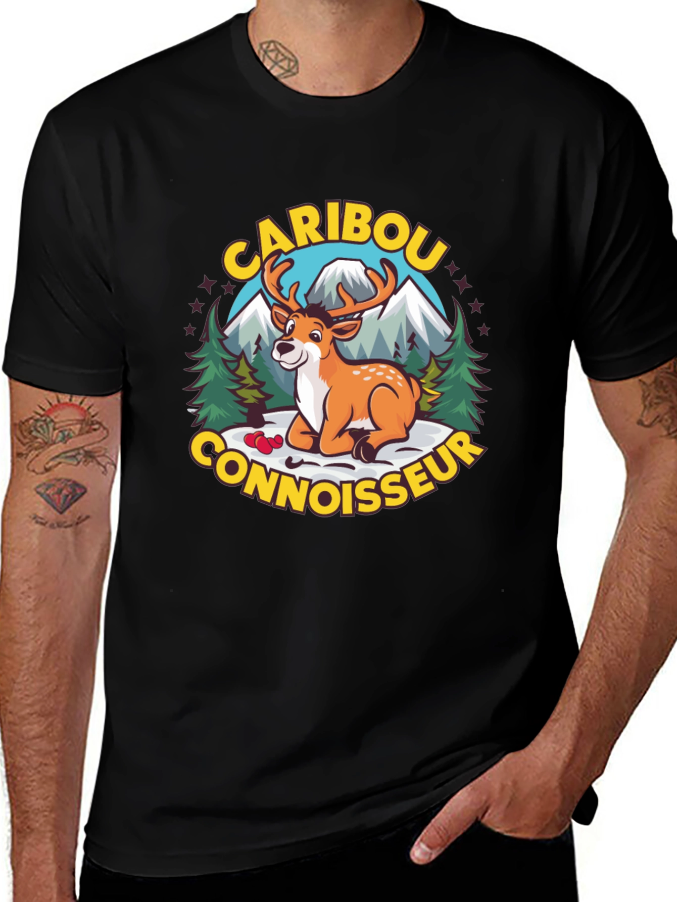Caribou Connoisseur Graphic Tee