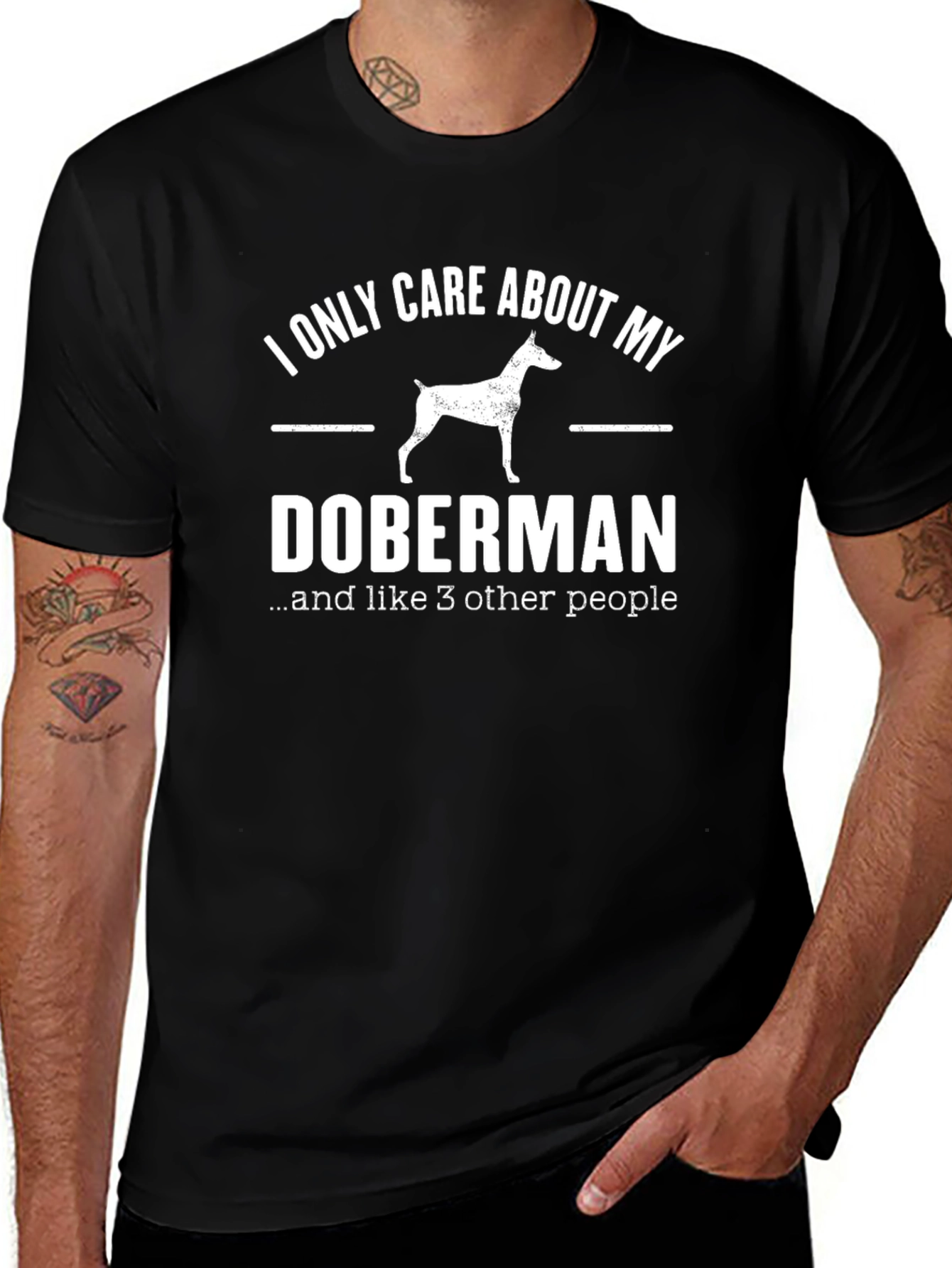 Doberman Lover Graphic T-Shirt