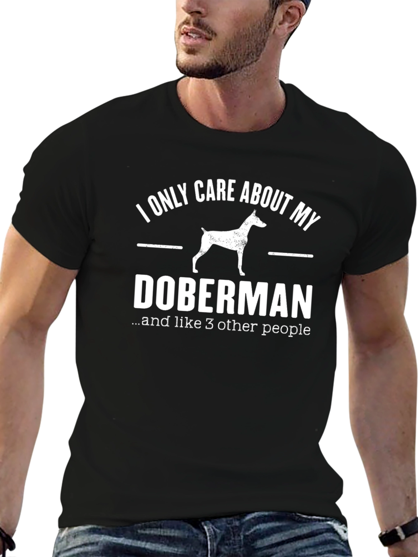 Doberman Lover Graphic T-Shirt