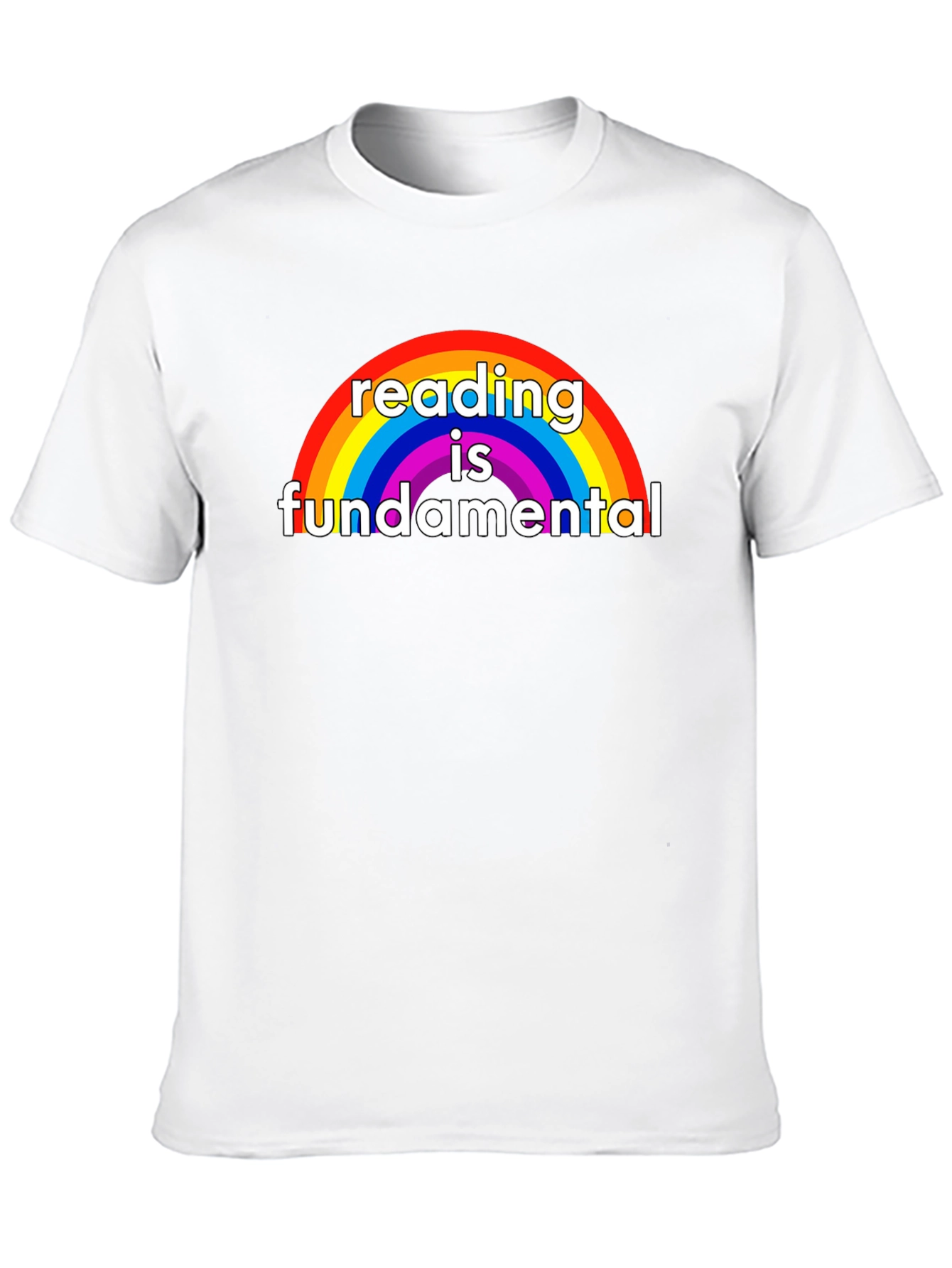 Reading is Fundamental Rainbow Graphic Tee