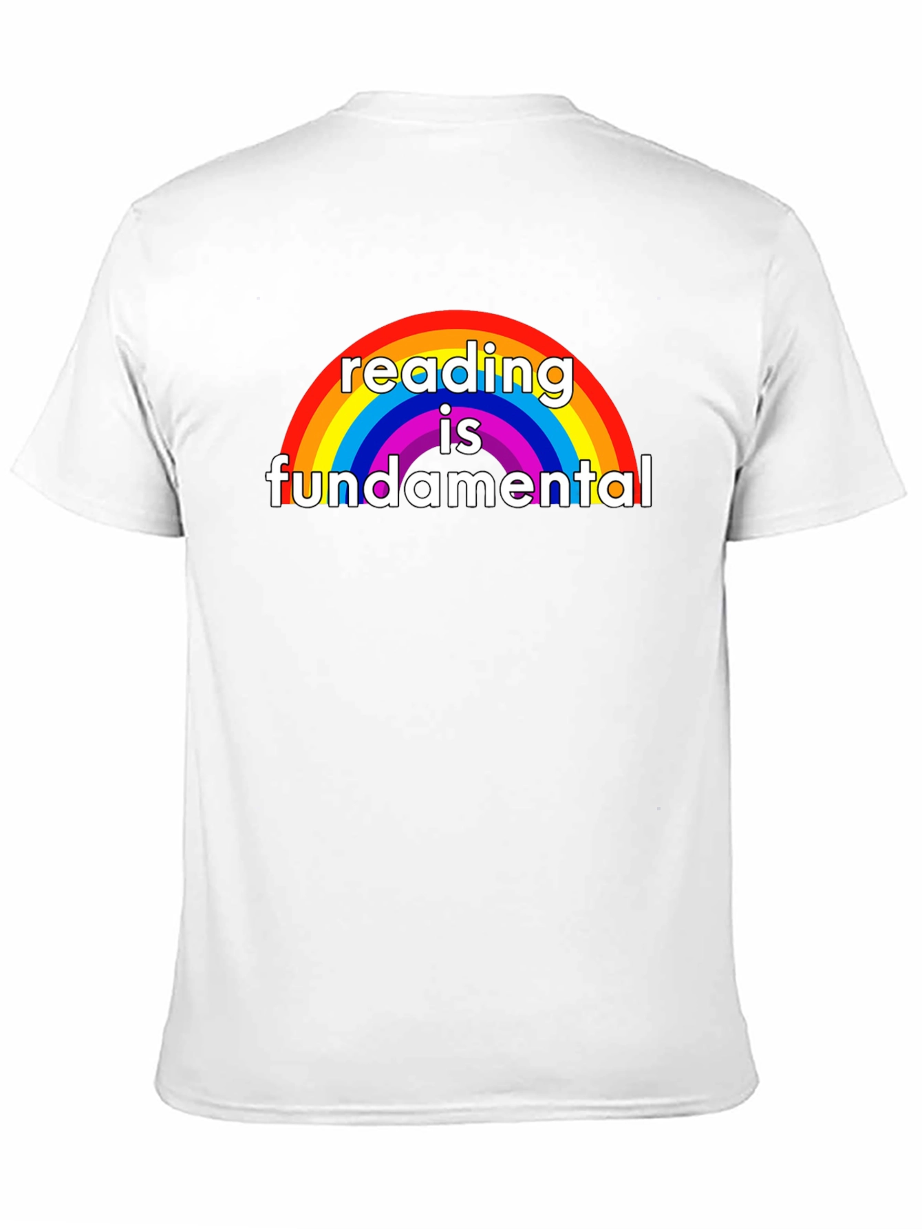 Reading is Fundamental Rainbow Graphic Tee