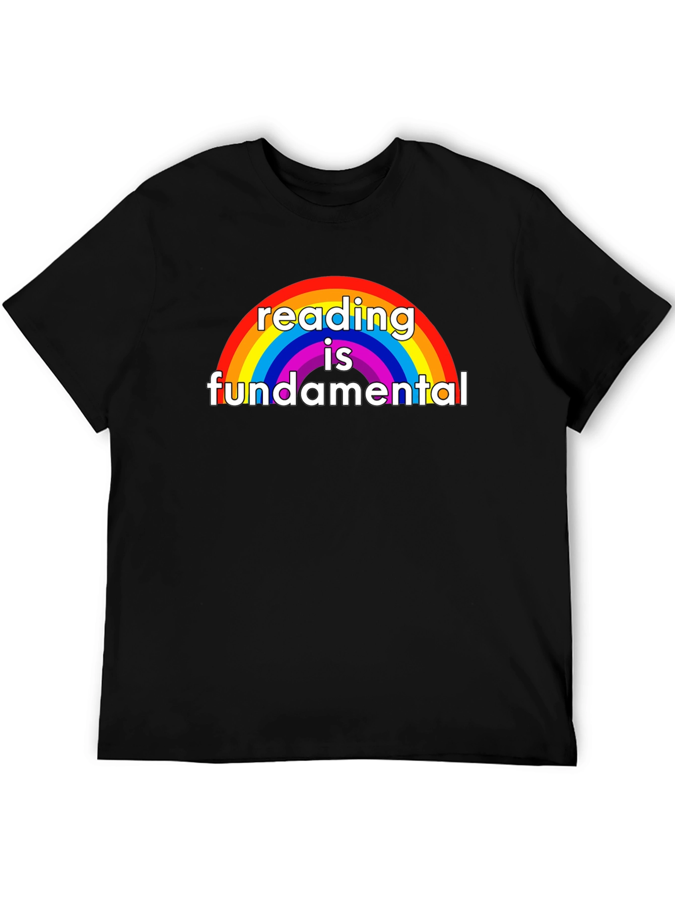 Reading is Fundamental Rainbow Graphic Tee