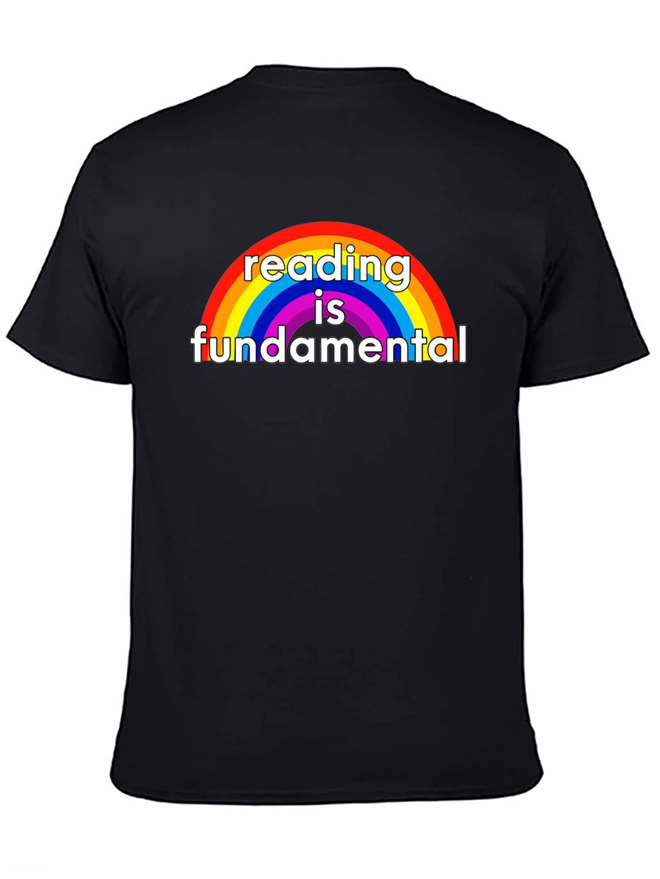 Reading is Fundamental Rainbow Graphic Tee