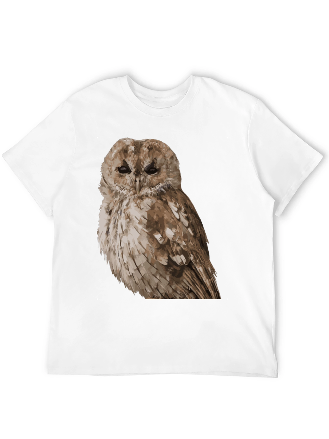Owl Graphic Print T-Shirt