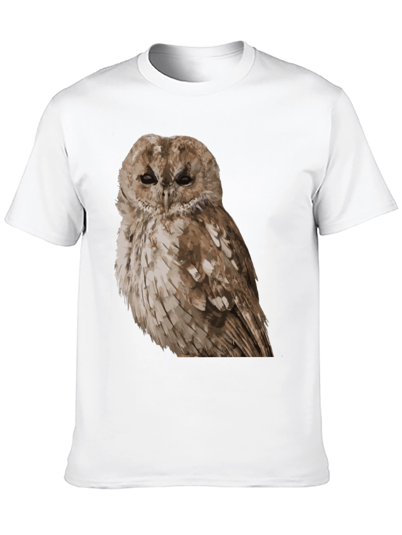 Owl Graphic Print T-Shirt