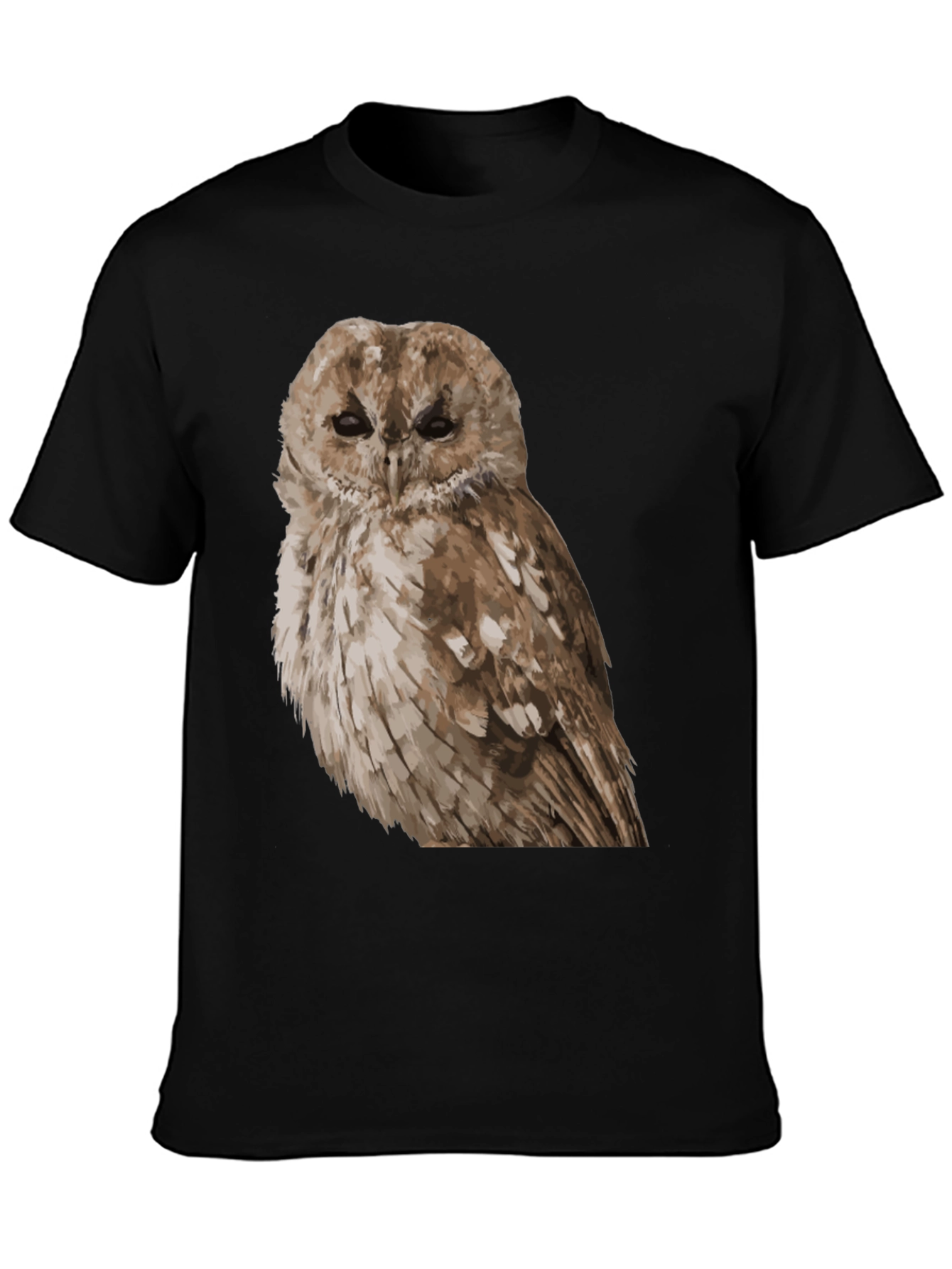Owl Graphic Print T-Shirt
