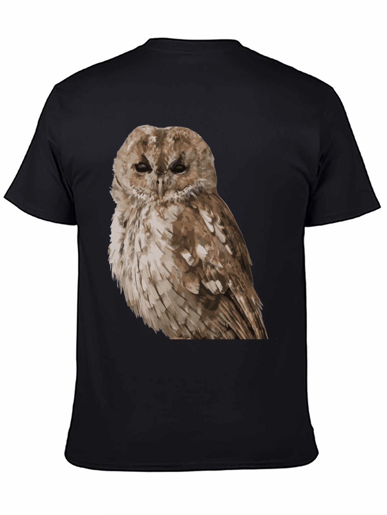 Owl Graphic Print T-Shirt