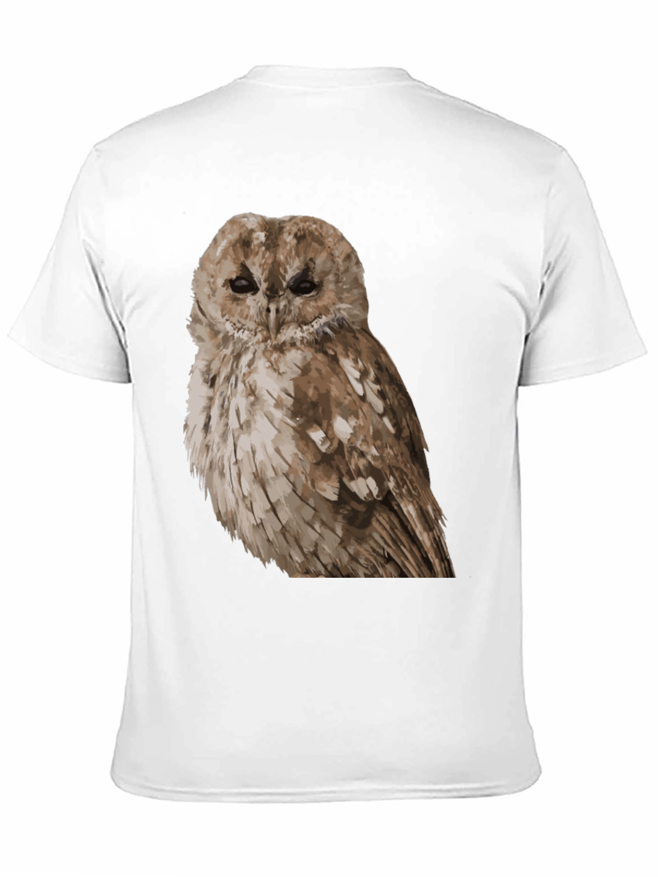 Owl Graphic Print T-Shirt