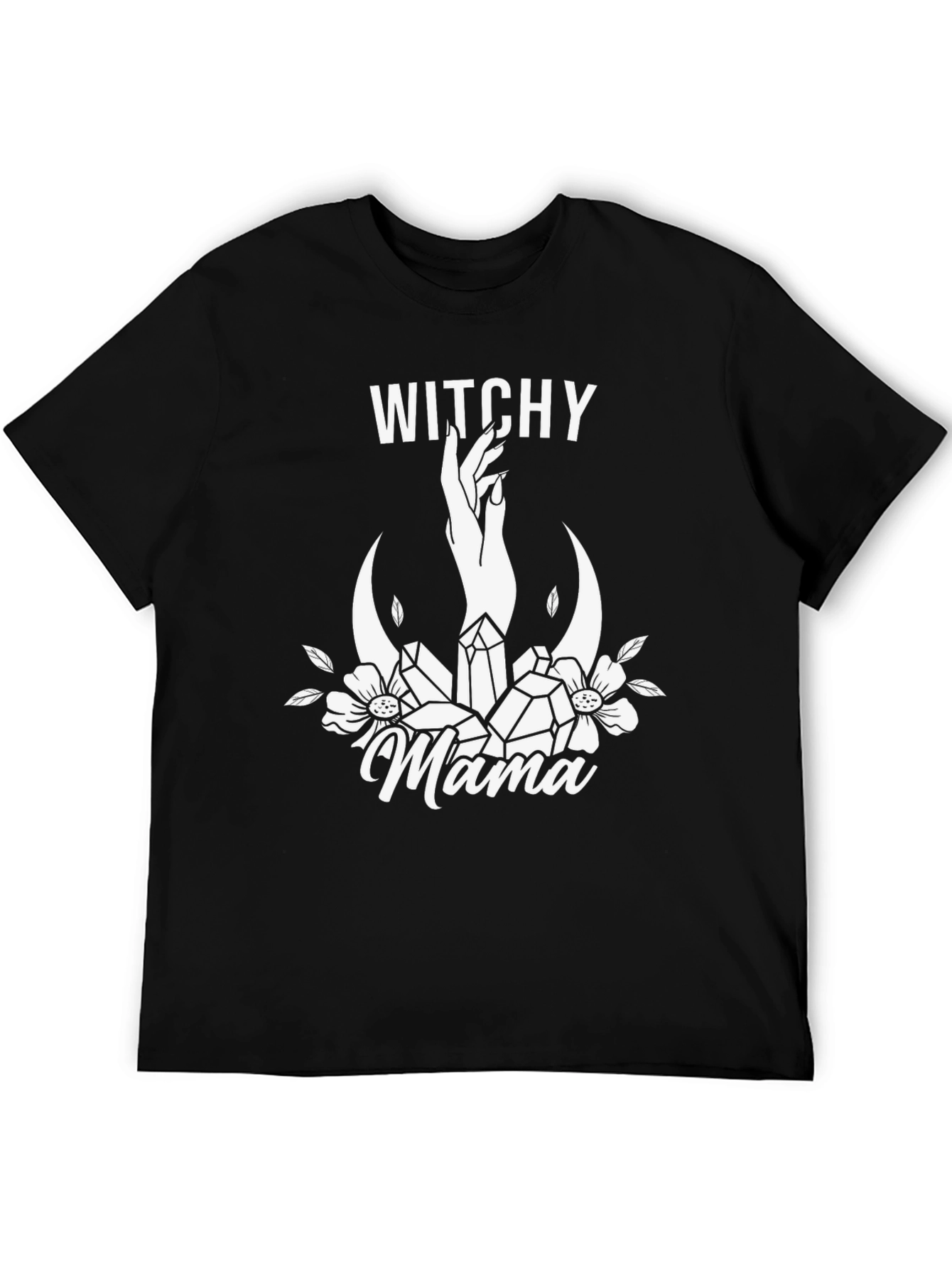 Witchy Mama Graphic Tee - Black