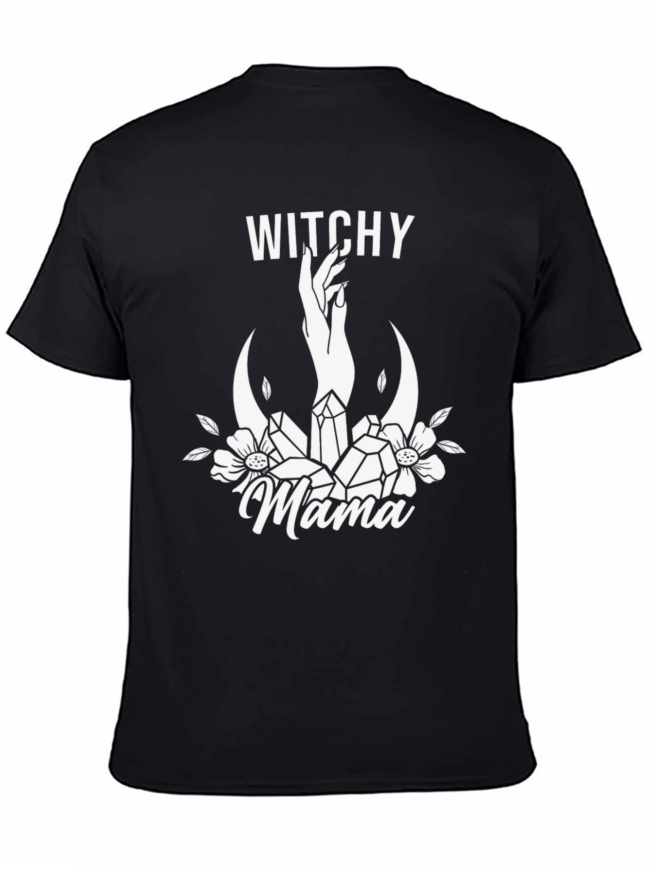 Witchy Mama Graphic Tee - Black