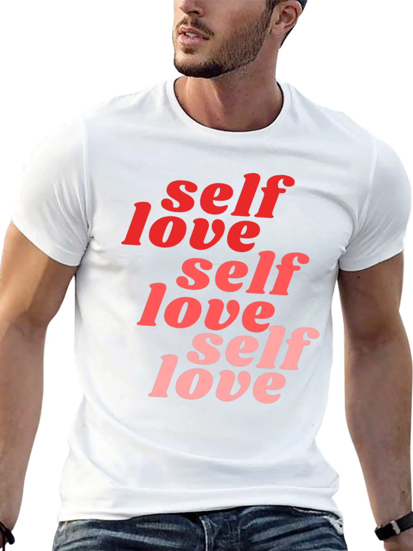 Self Love Graphic T-Shirt - Black