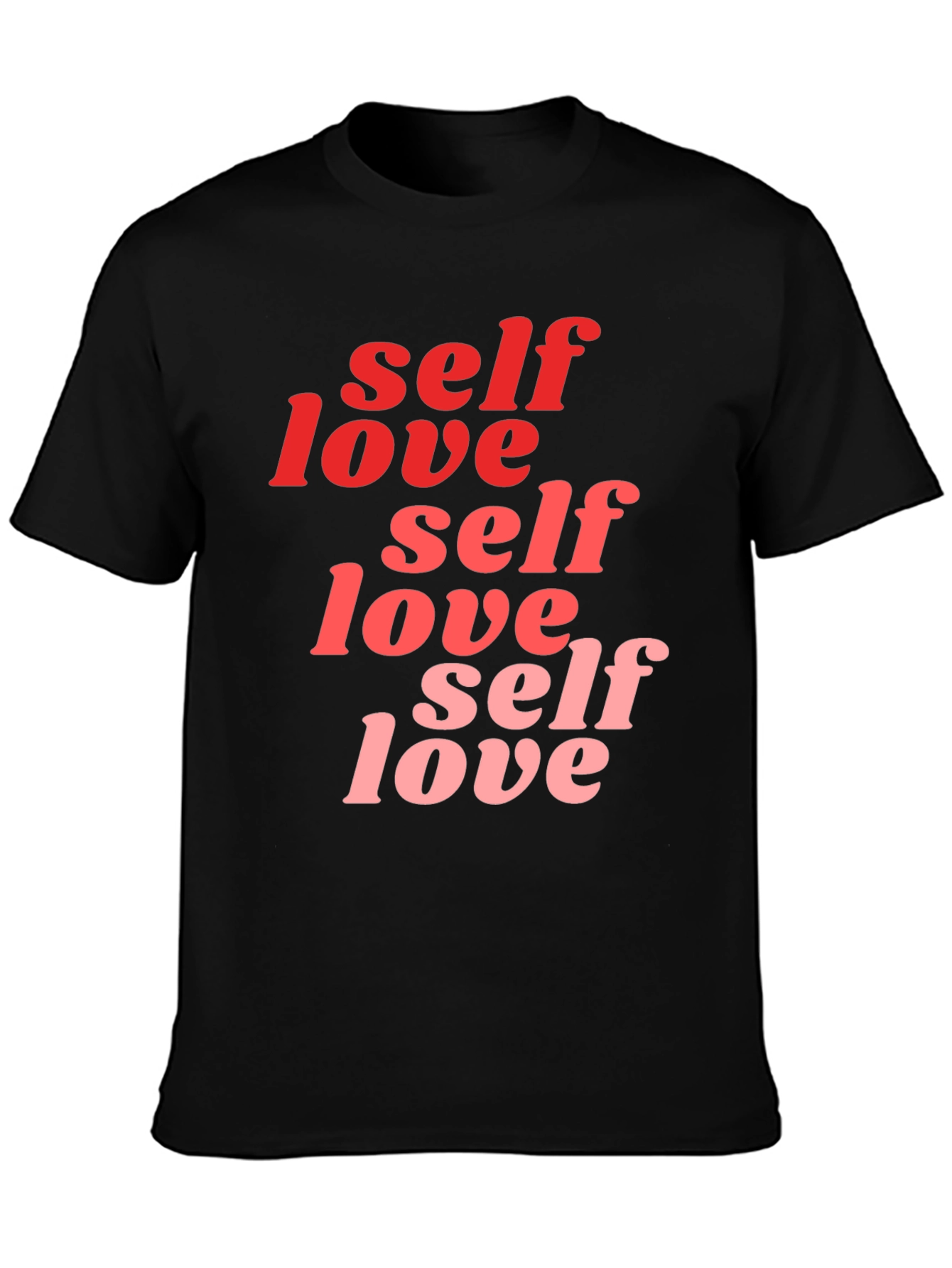 Self Love Graphic T-Shirt - Black