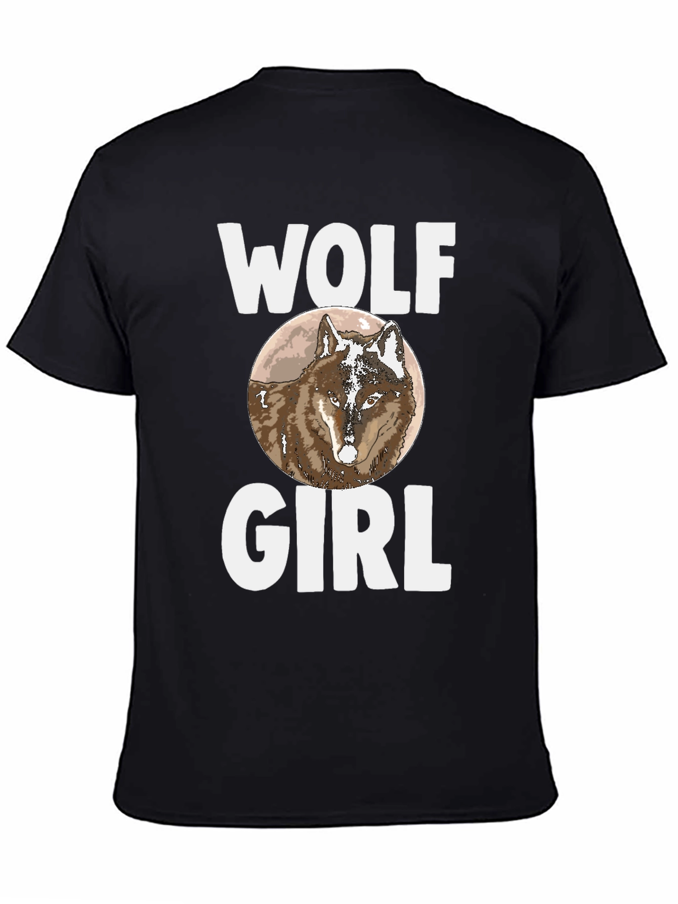 Wolf Girl Graphic T-Shirt