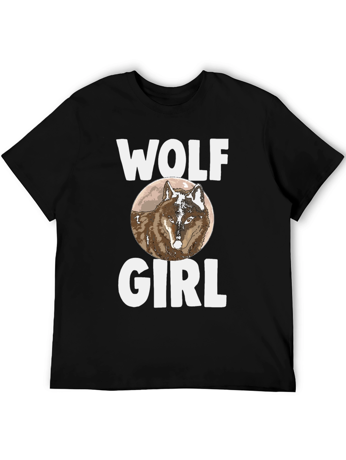 Wolf Girl Graphic T-Shirt