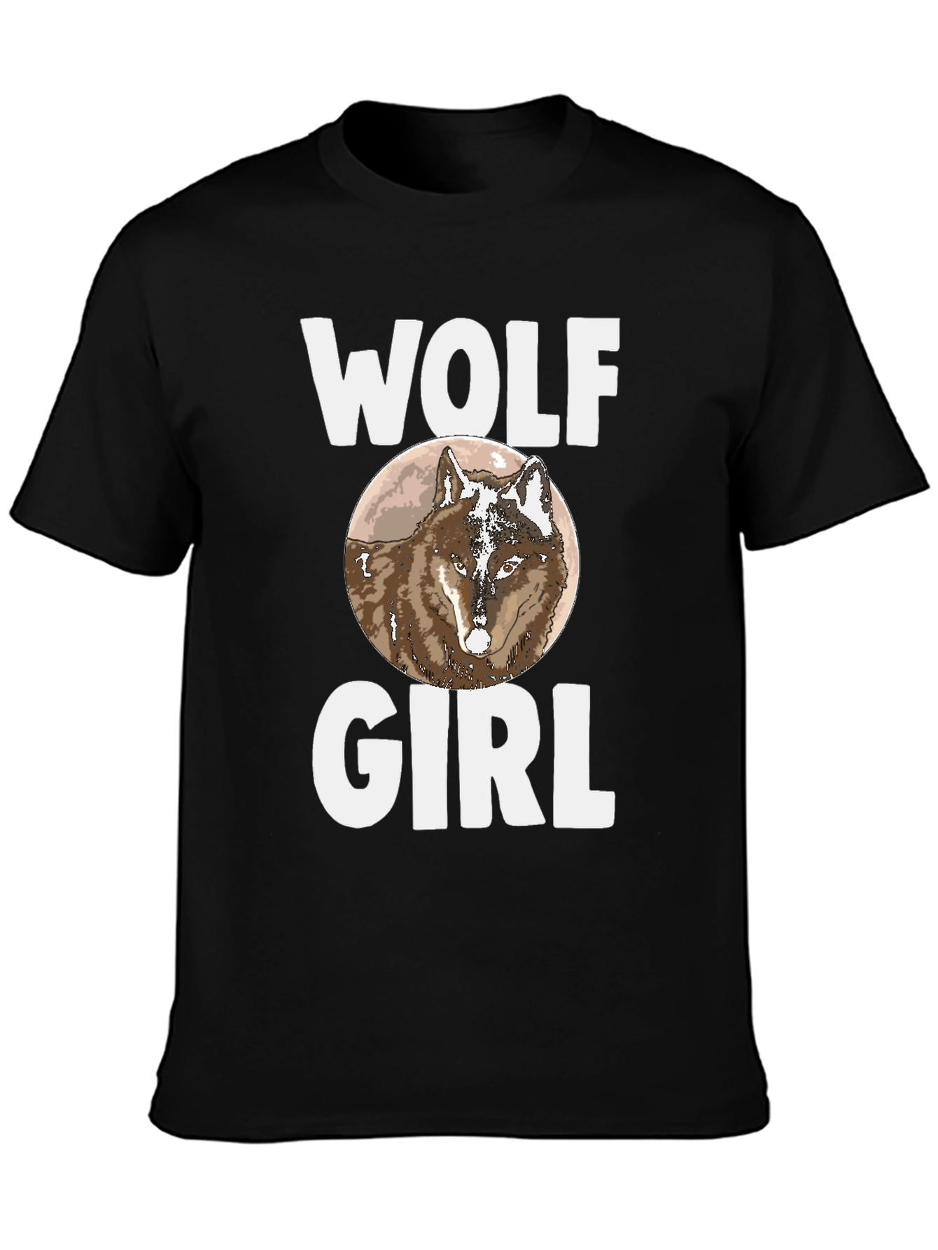 Wolf Girl Graphic T-Shirt