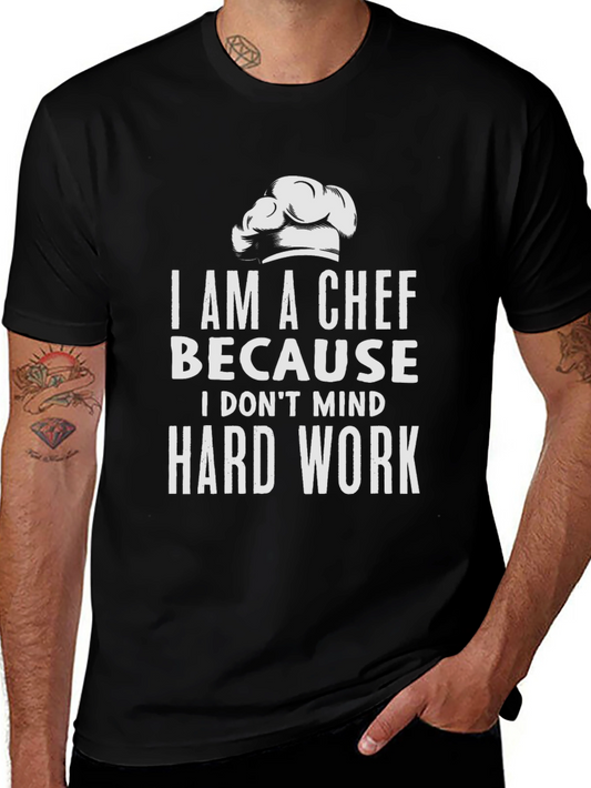 Chef Hard Work T-Shirt - Culinary Pride