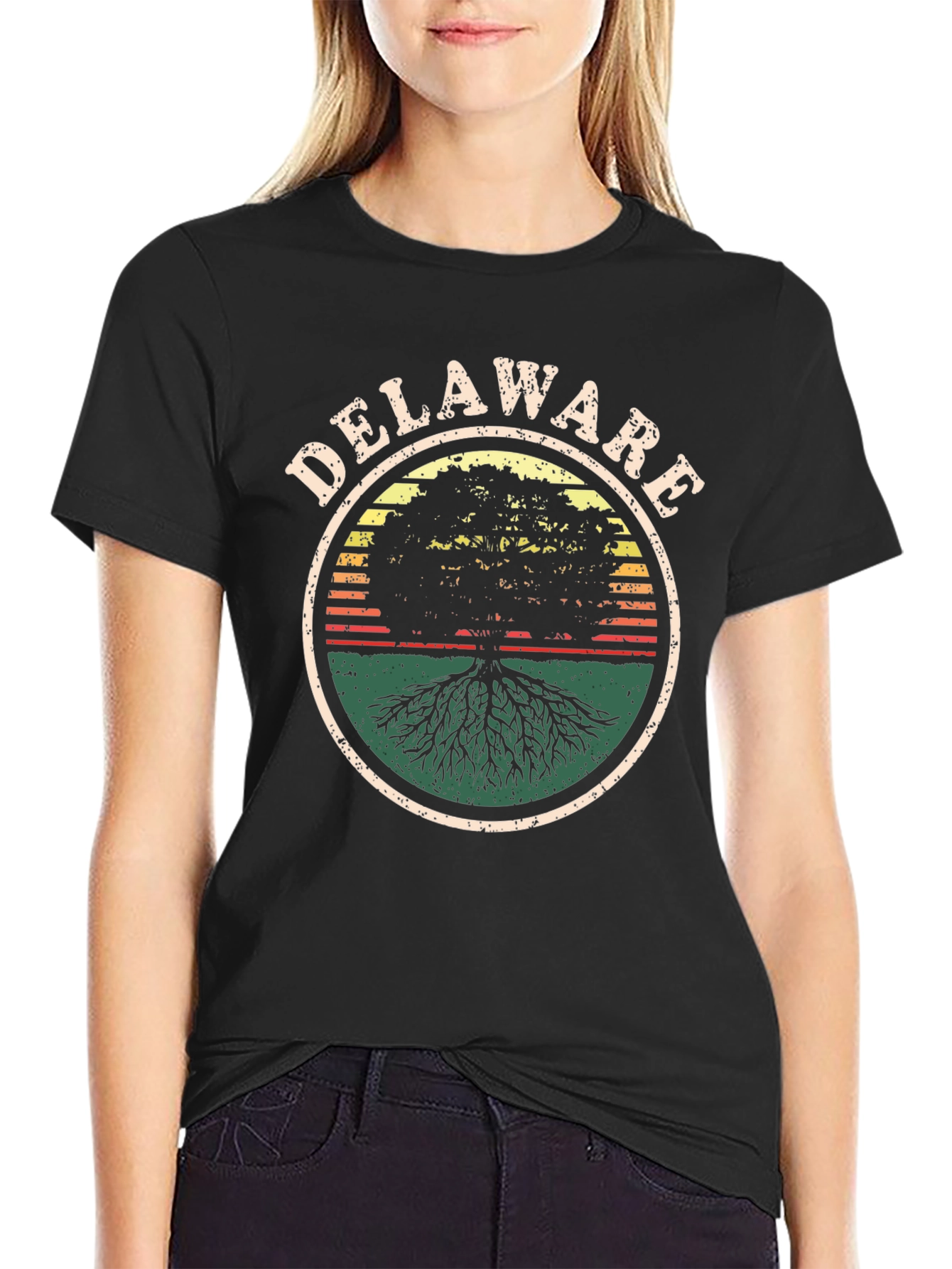 Delaware Tree Roots Graphic Tee