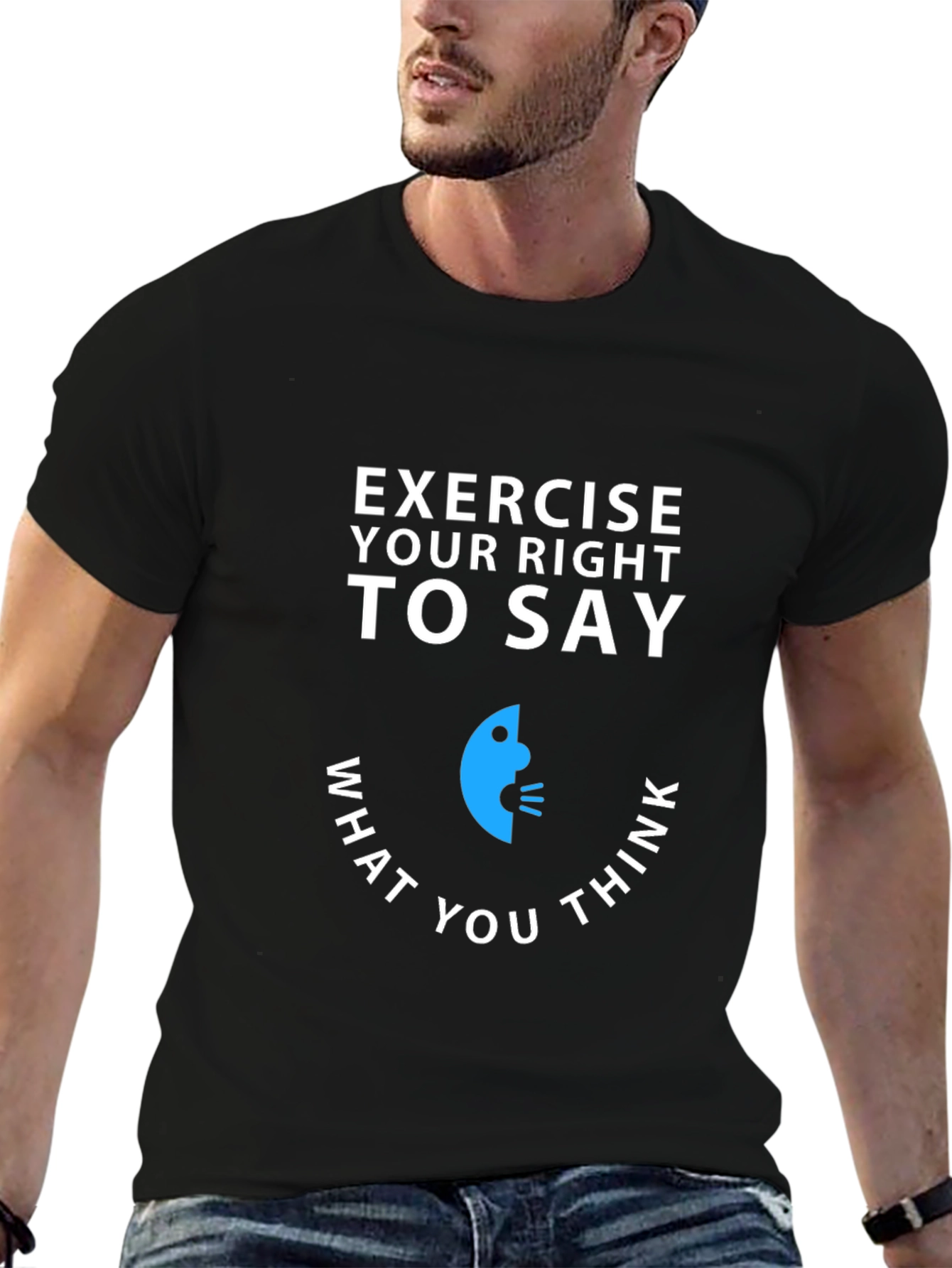 Exercise Your Right T-Shirt - Speak Your Mind Tee