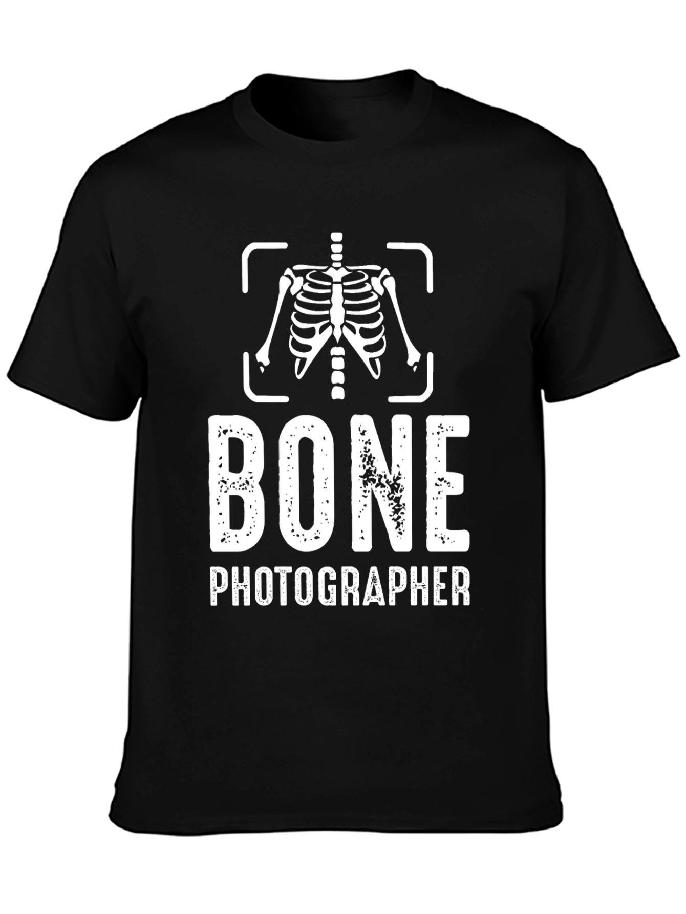 Bone Photographer Graphic Tee - Black
