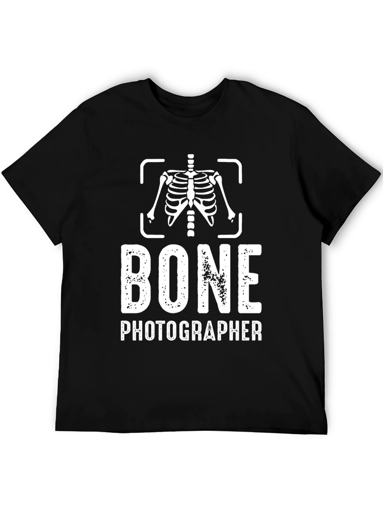 Bone Photographer Graphic Tee - Black