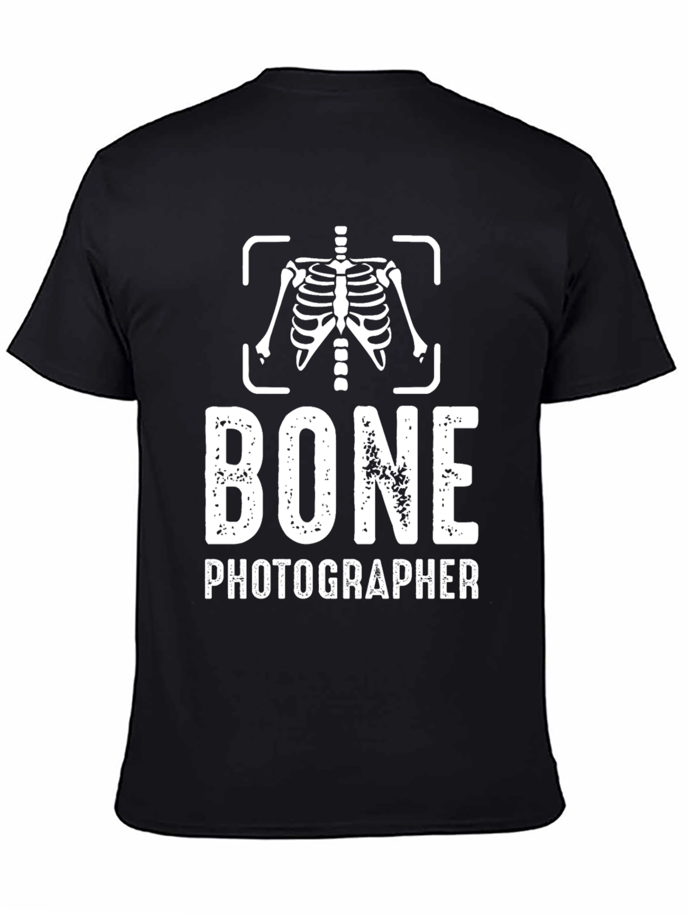 Bone Photographer Graphic Tee - Black
