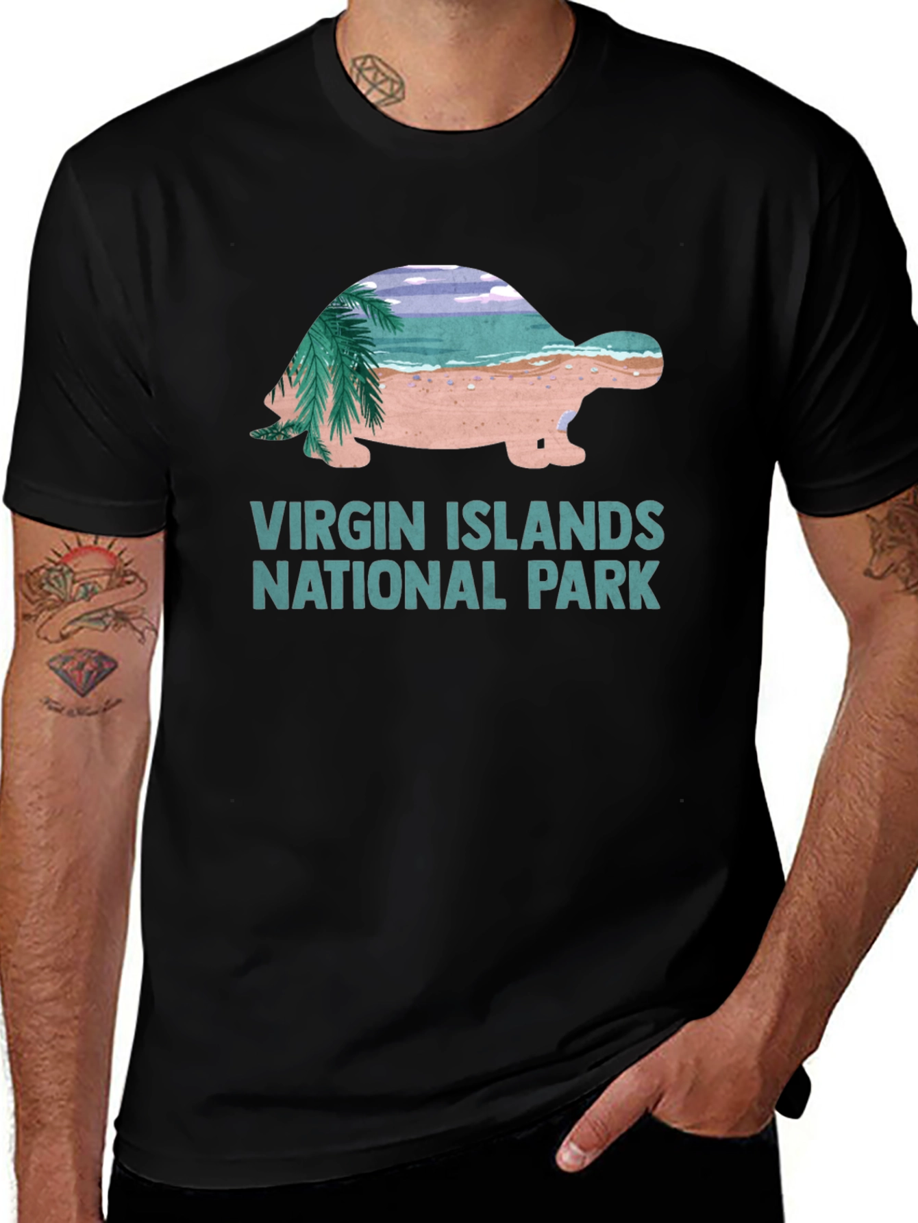 Virgin Islands National Park Turtle T-Shirt