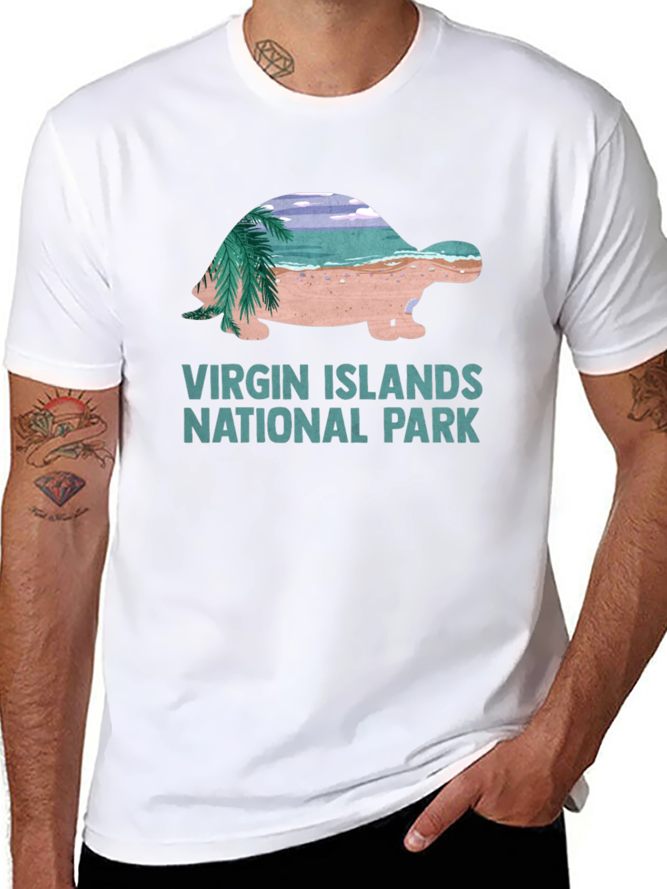 Virgin Islands National Park Turtle T-Shirt