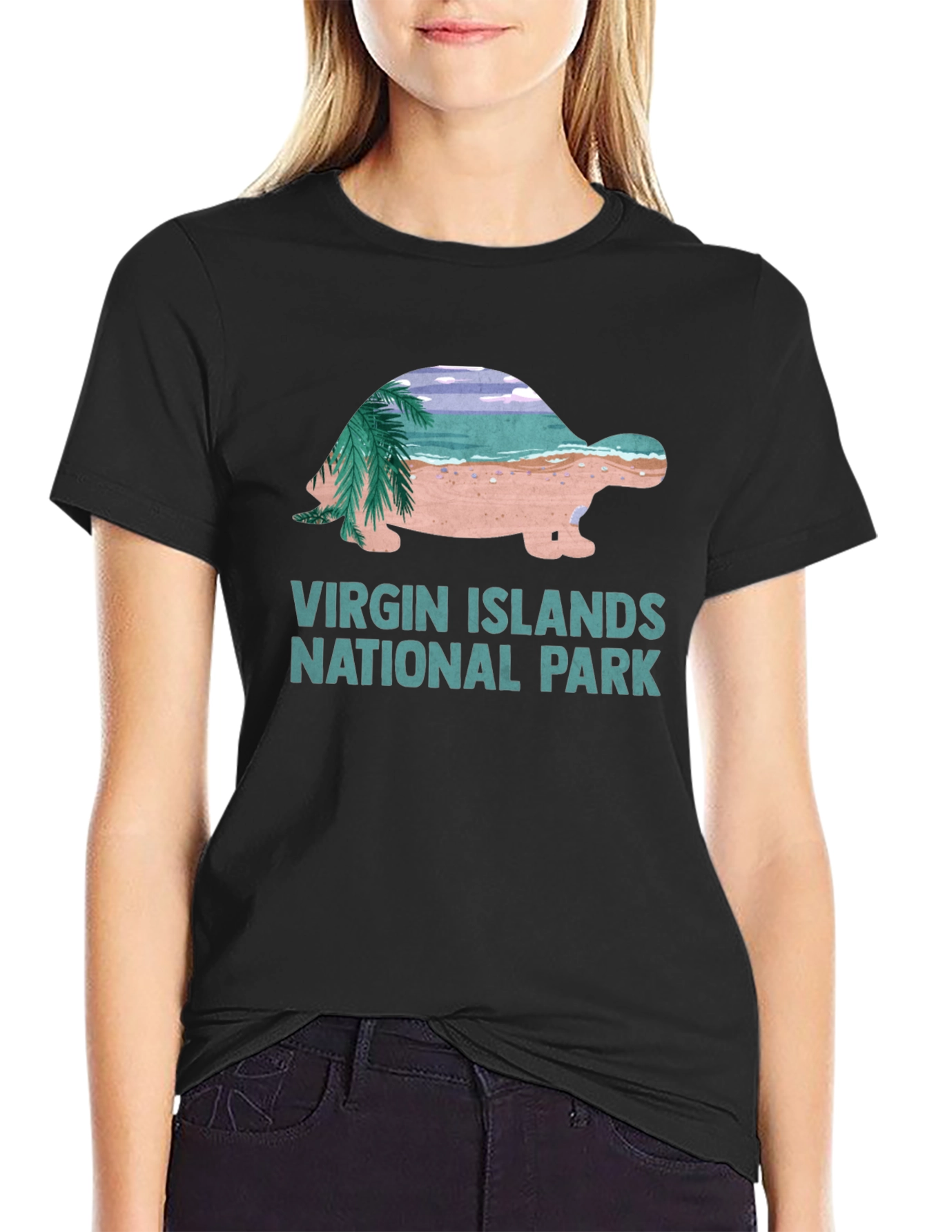 Virgin Islands National Park Turtle T-Shirt