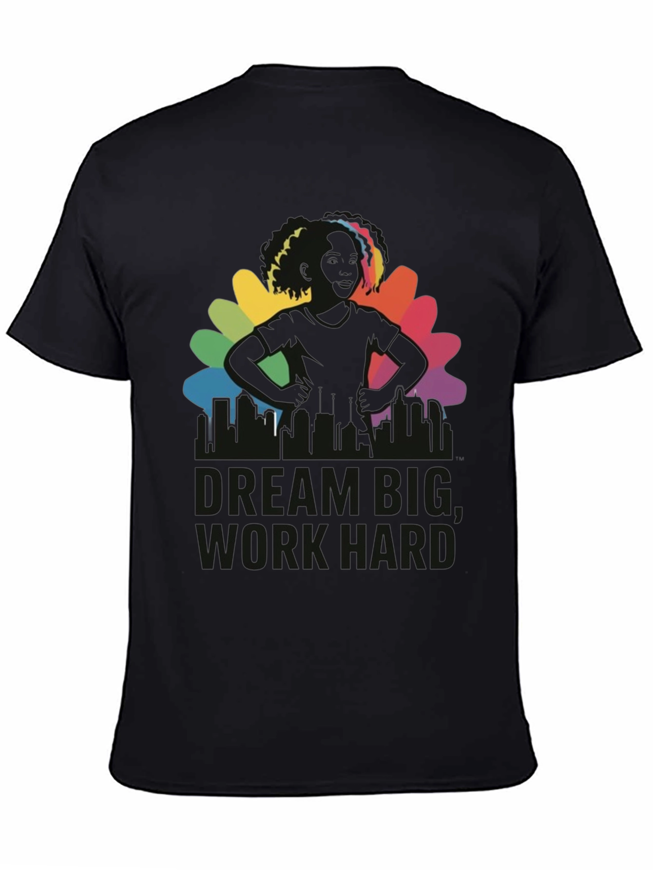 Dream Big Graphic Tee - Black