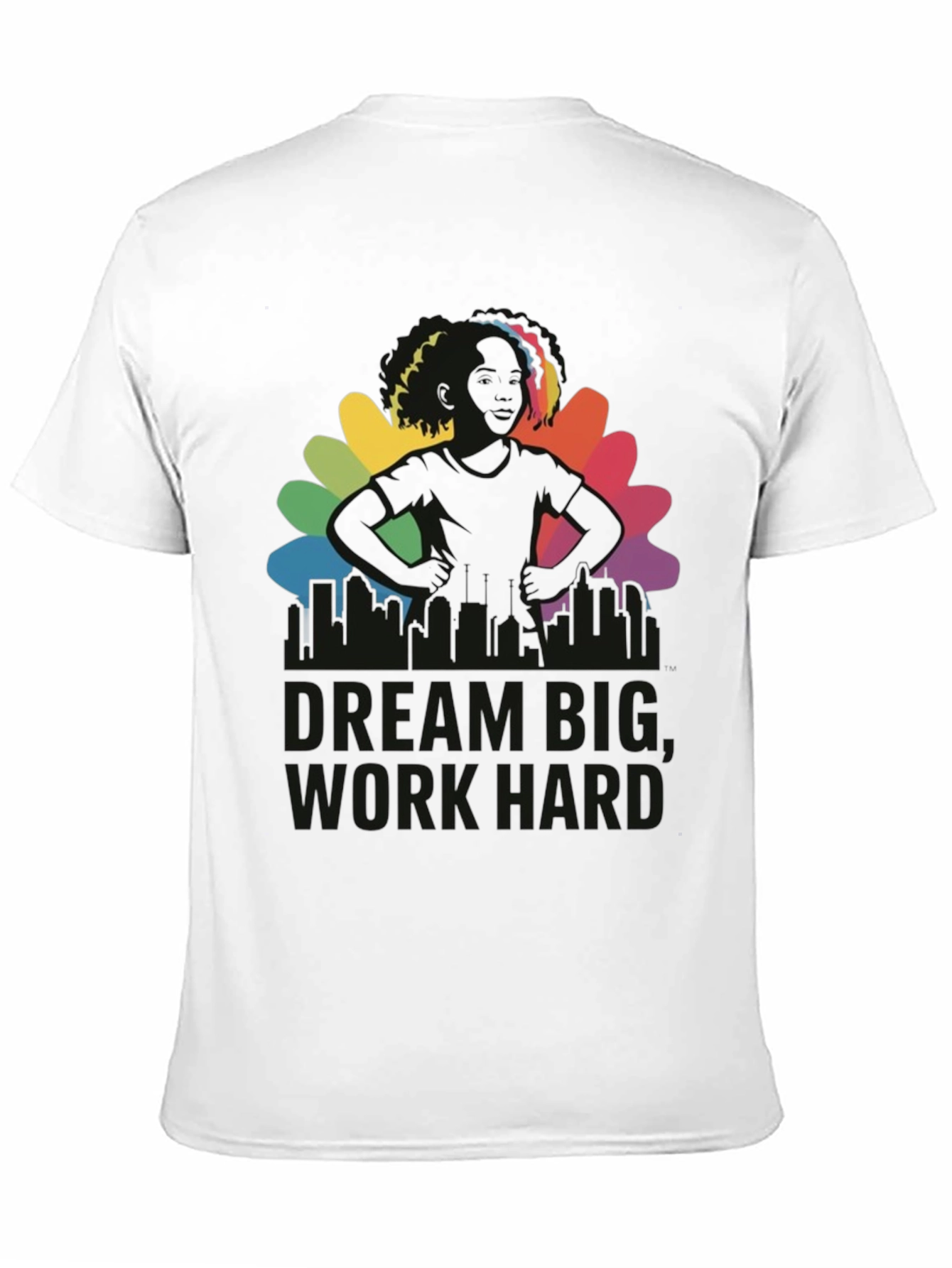Dream Big Graphic Tee - Black