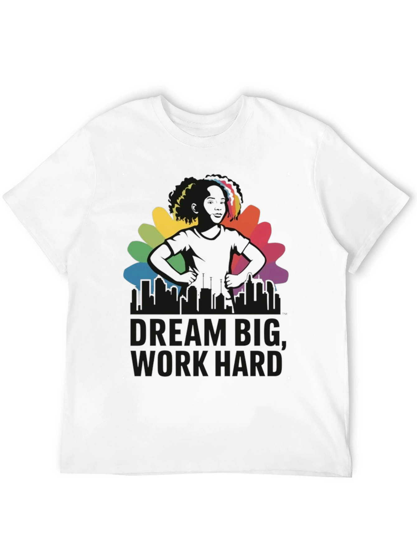 Dream Big Graphic Tee - Black